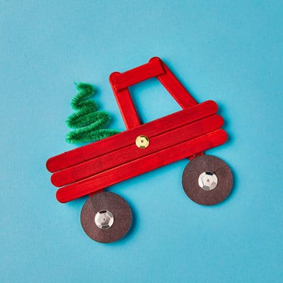 Craft Stick Truck Ornament | Projects | Michaels