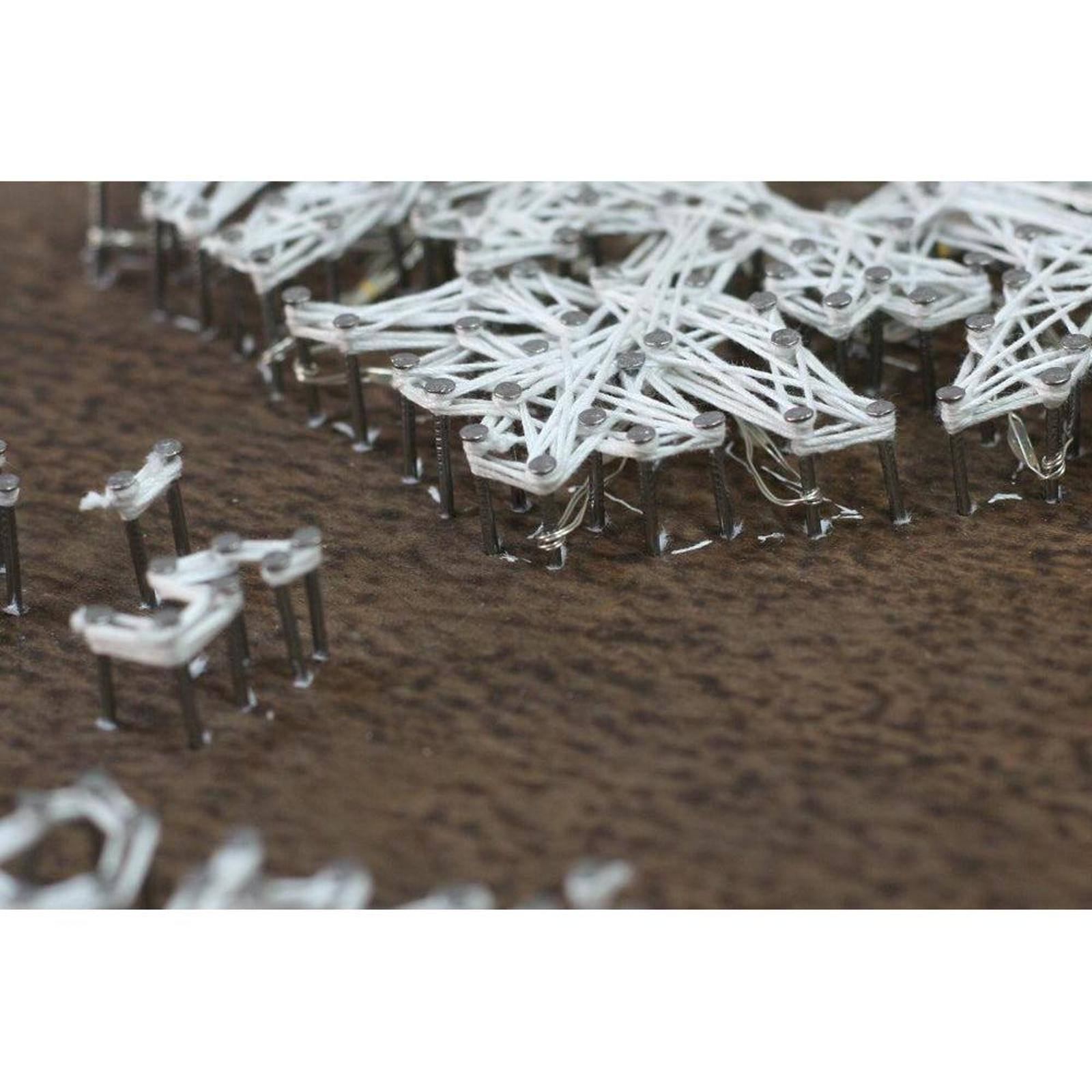 Abris Art Snowflake String Art Creative Kit