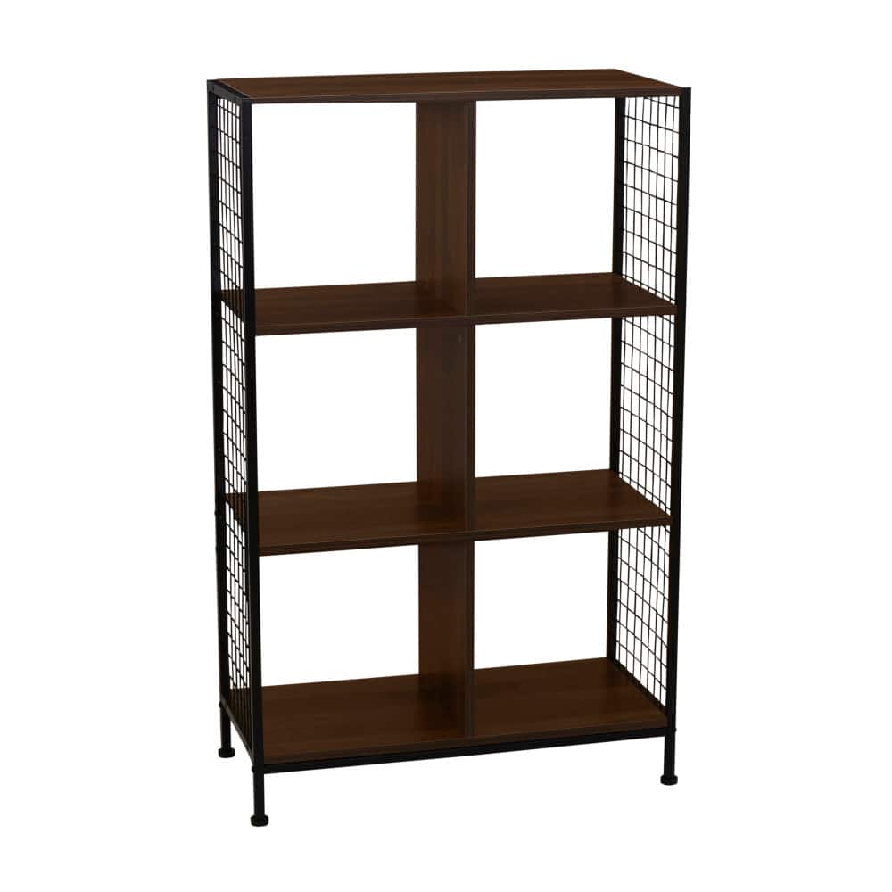 Household Essentials Trellis 6 Compartment Storage Bookshelf