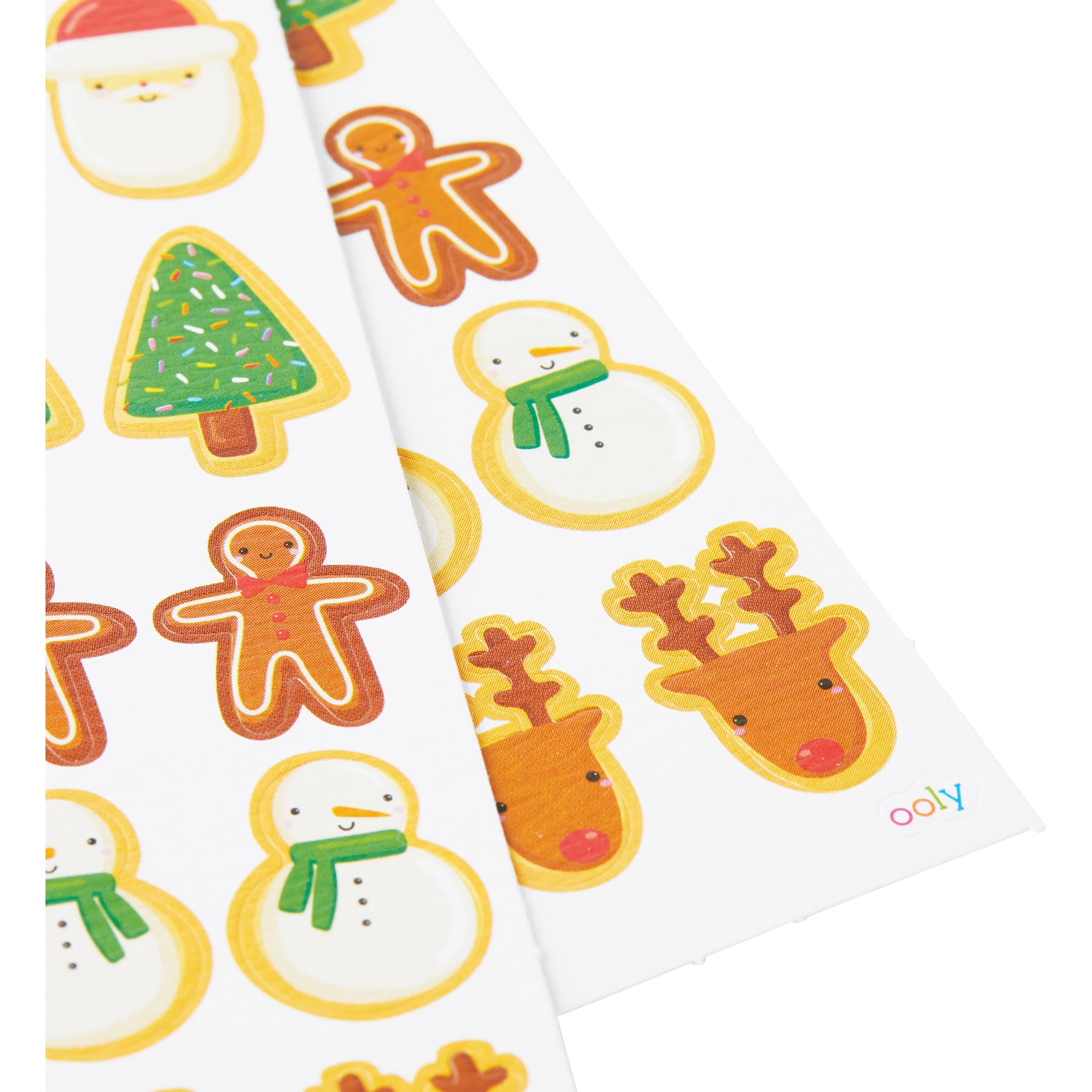 OOLY Stickiville Christmas Cookies Matte Stickers