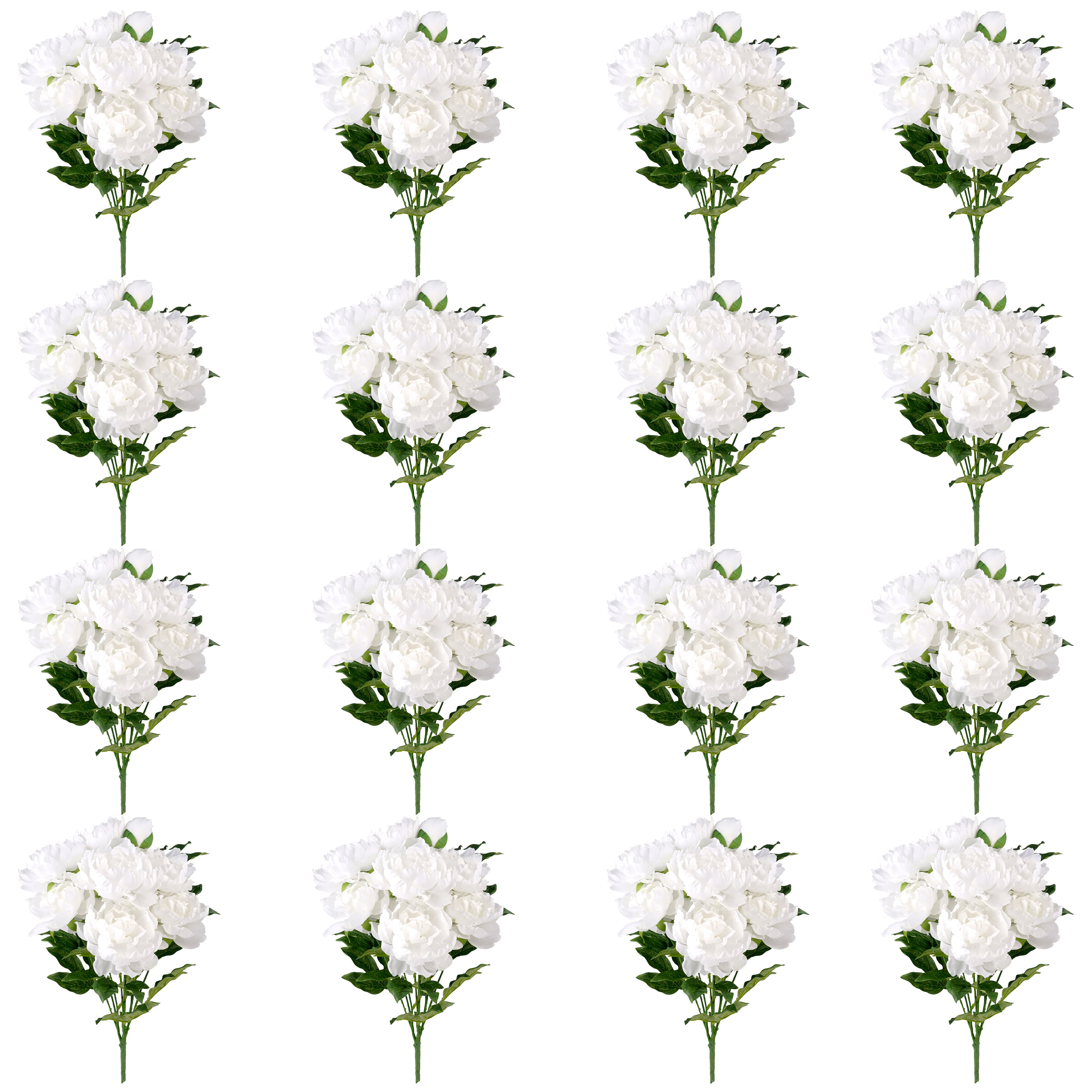 12 Pack: White Peony Bush by Ashland&#xAE;