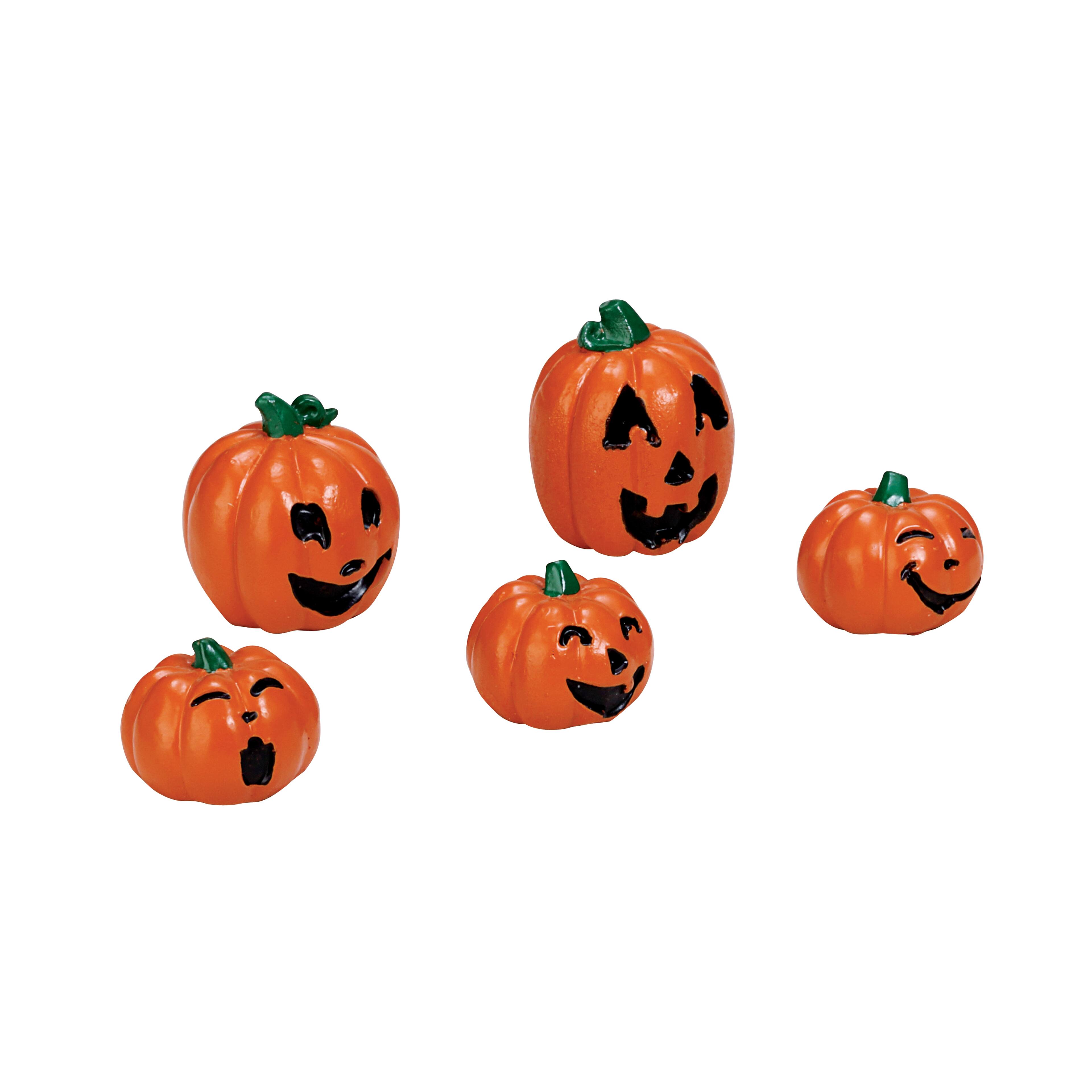 Lemax&#xAE; Spooky Town&#xAE; Happy Pumpkin Family Set
