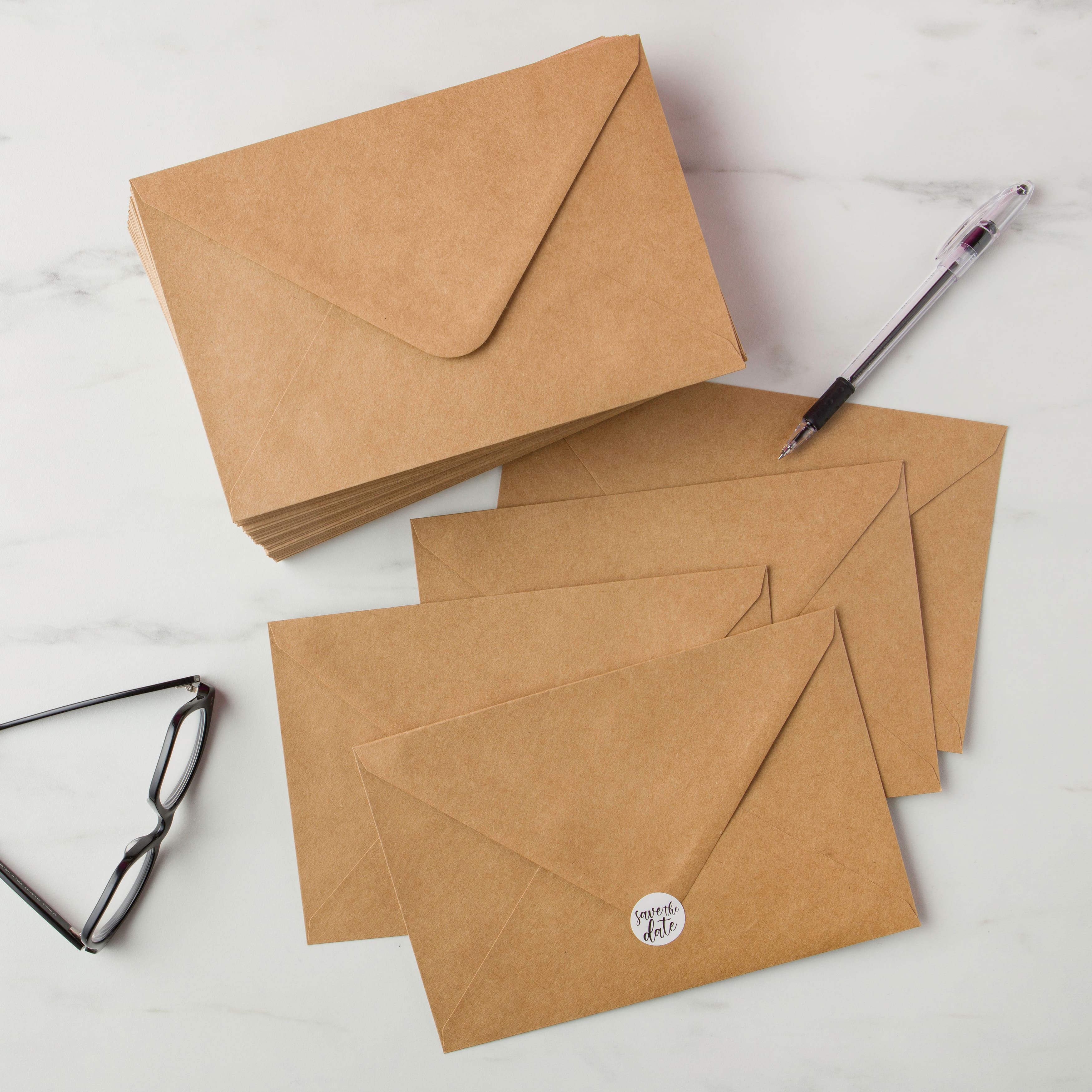 Kraft Paper Envelopes by Recollections™, 6" x 9"