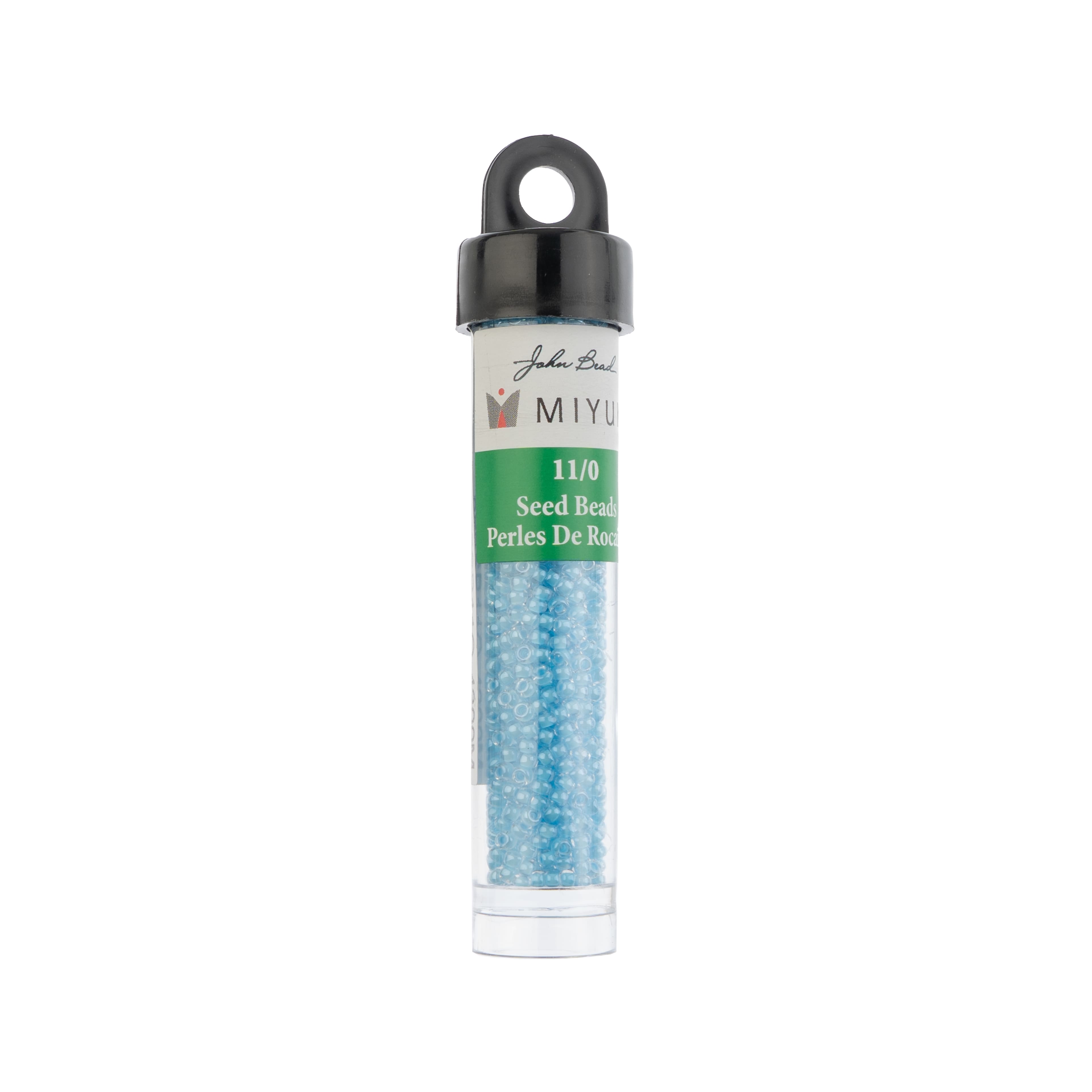 John Bead 11/0 Miyuki Glass Seed Beads, 13g