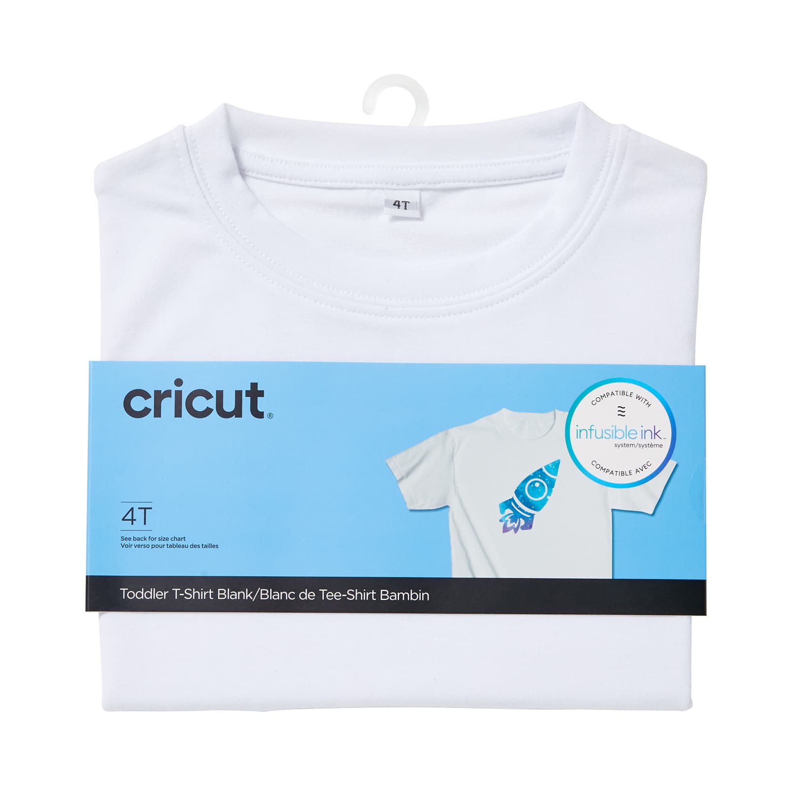 Cricut® Toddler White Crew Neck T-Shirt Blank | Michaels