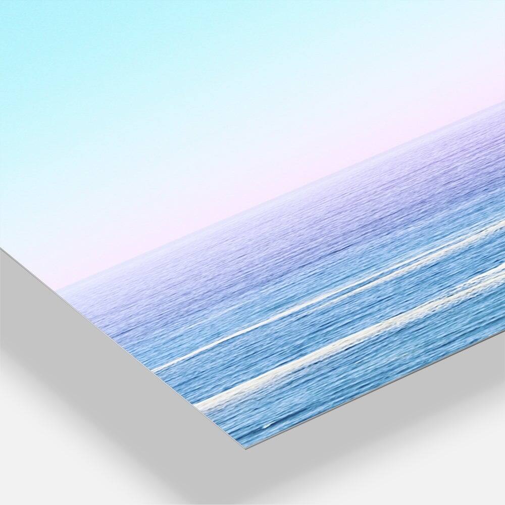 Designart Ocean View Nautical & Coastal 3 panel Large Wall Clock