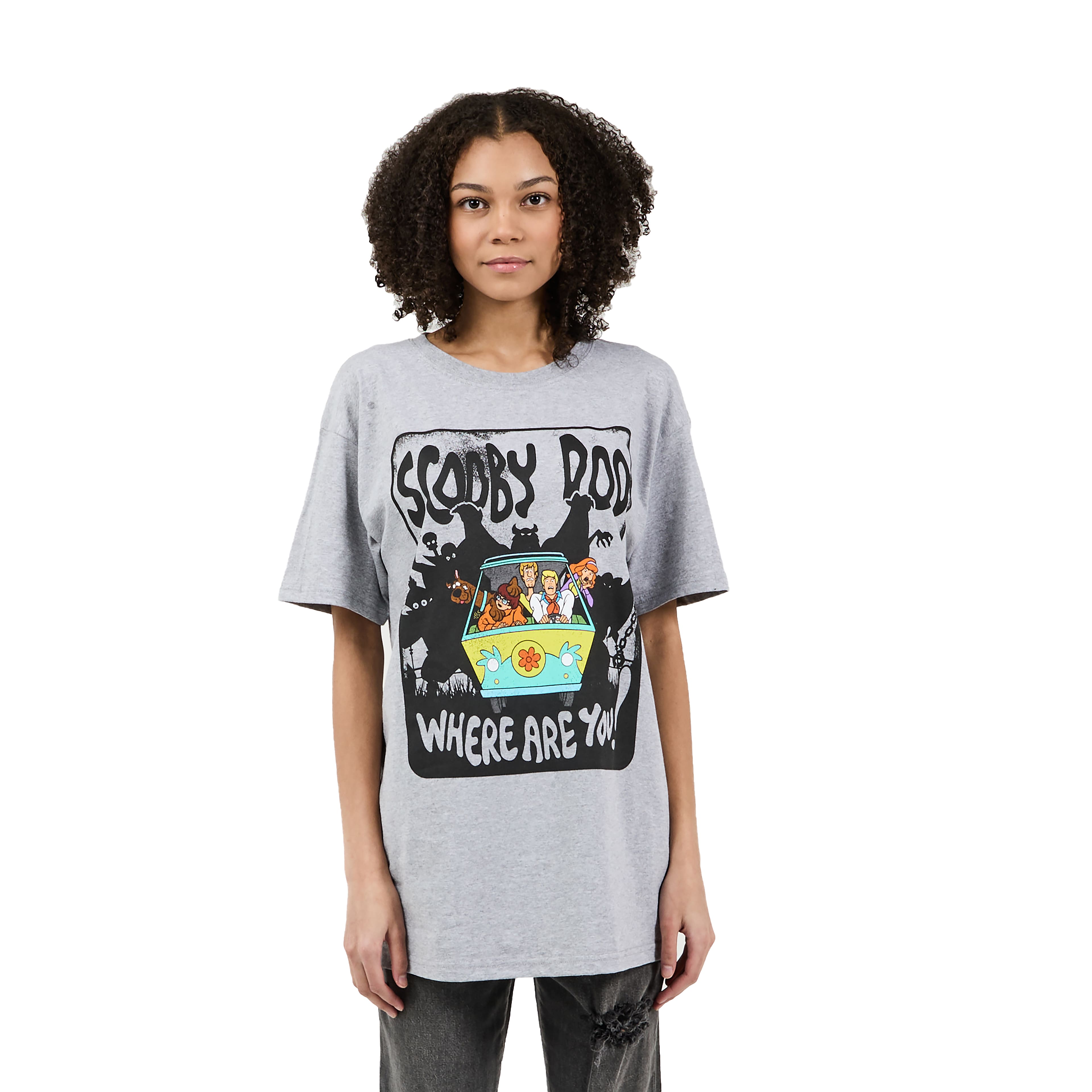 Scooby-Doo!&#x2122; Heather Gray Mystery Machine Unisex Adult T-Shirt