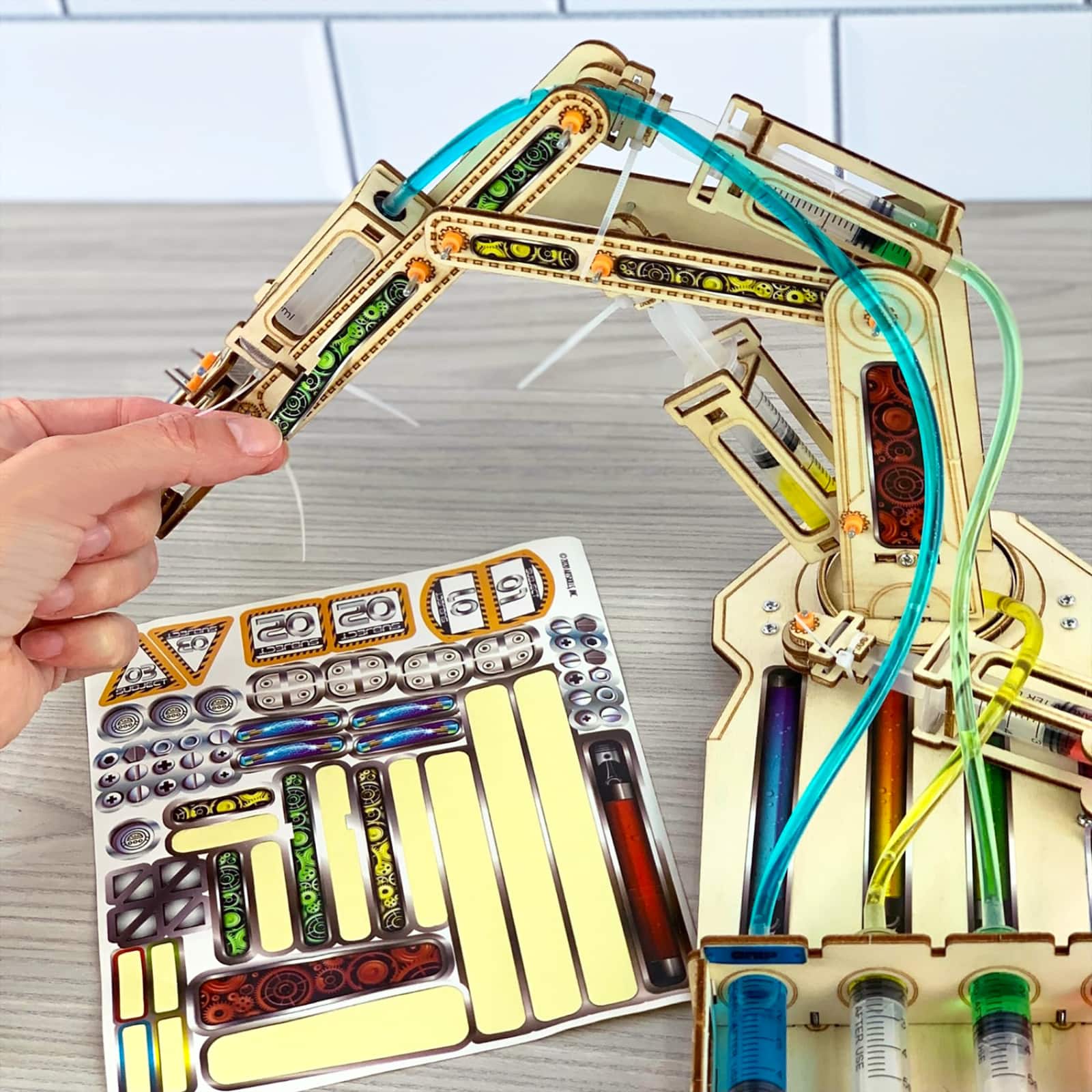 ArtSkills® Epic Lab Hydraulic Machines STEM Kit