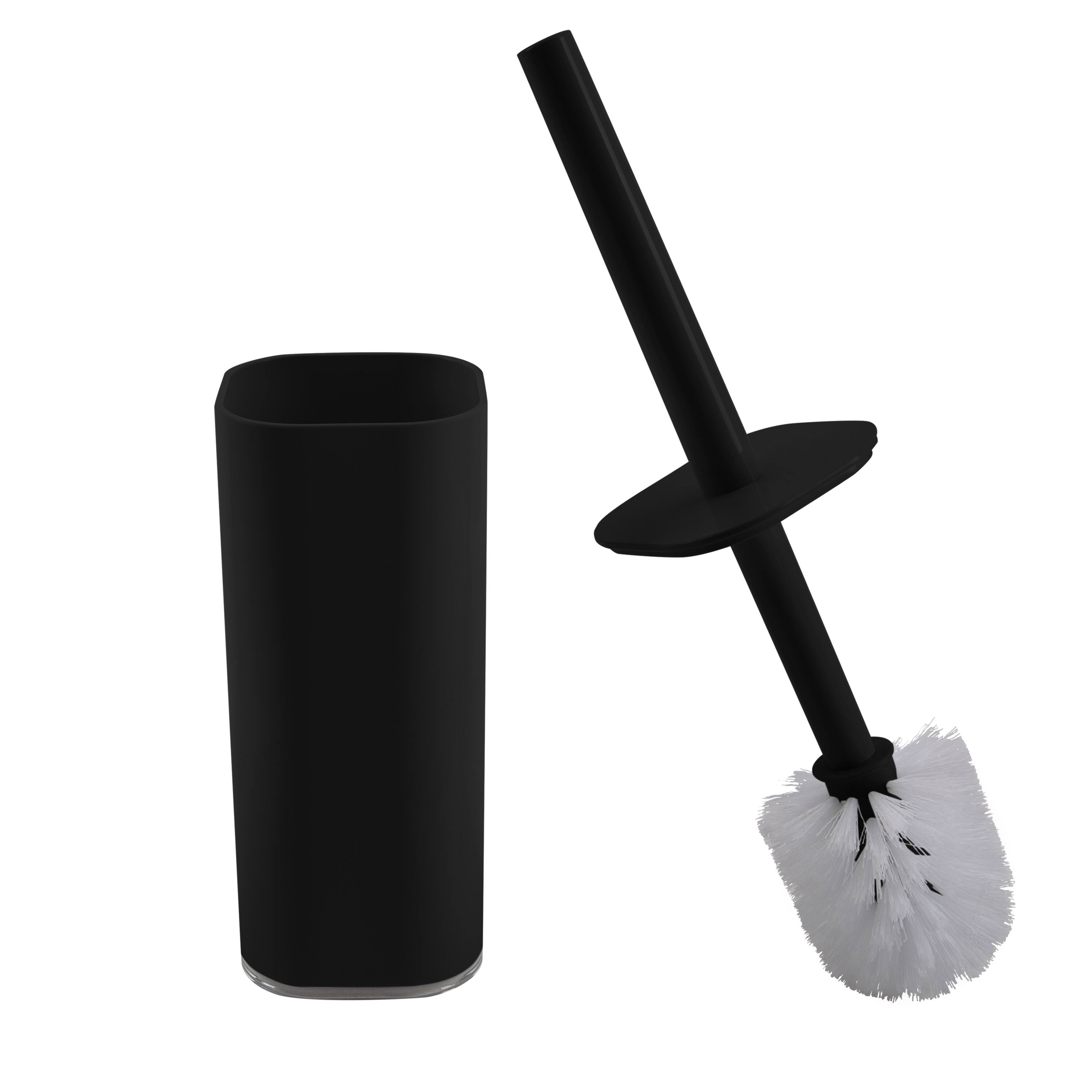 Bath Bliss Acrylic Toilet Brush Set