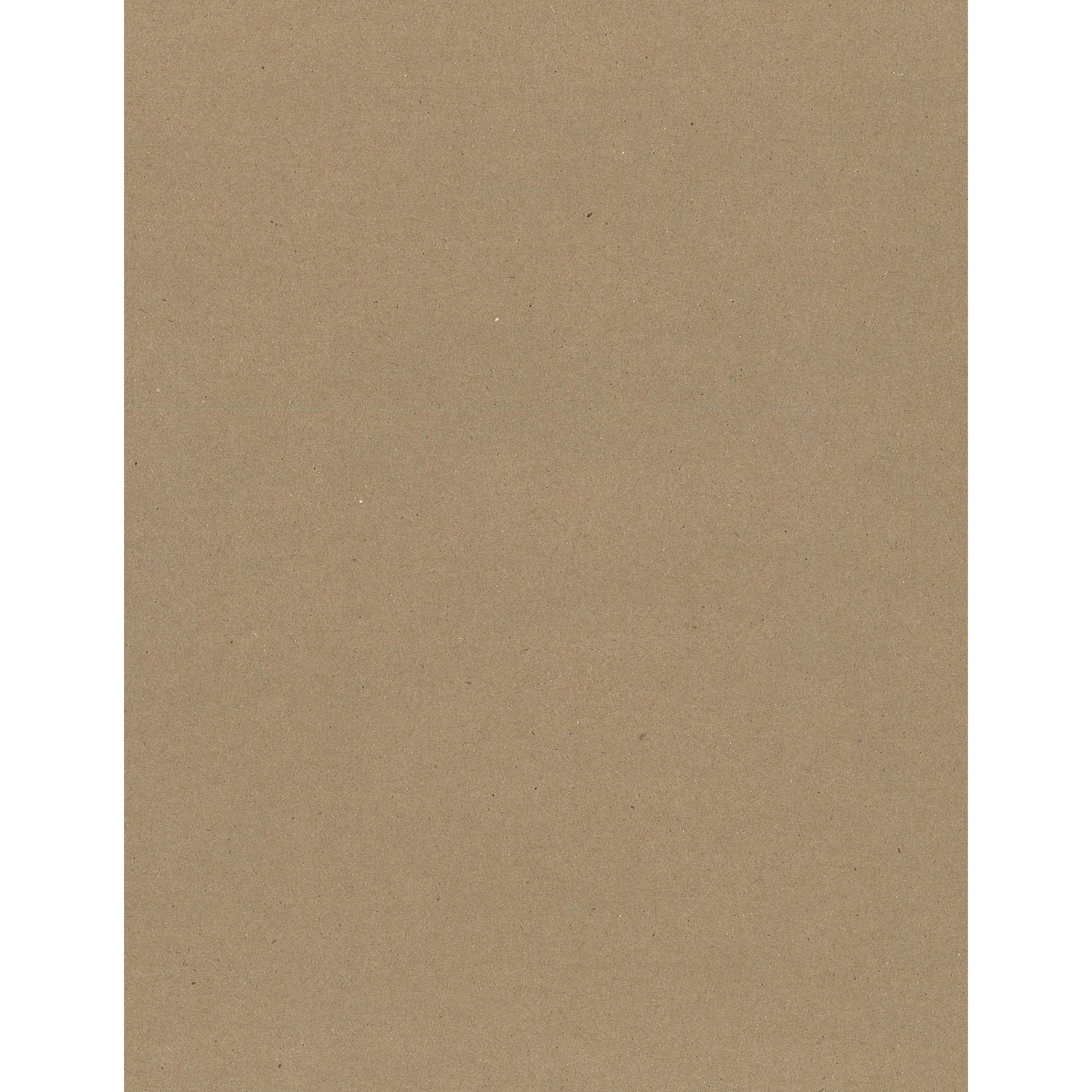 PA Paper&#x2122; Accents 8.5&#x22; x 11&#x22; Natural 2X Heavy 85pt. Chipboard, 25 Sheets