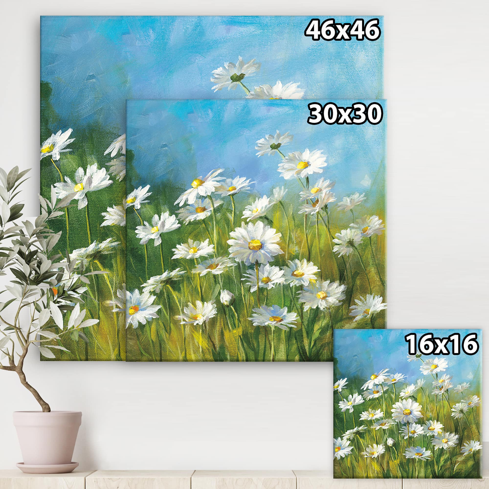Designart - Summer Field II - Traditional Premium Canvas Wall Art