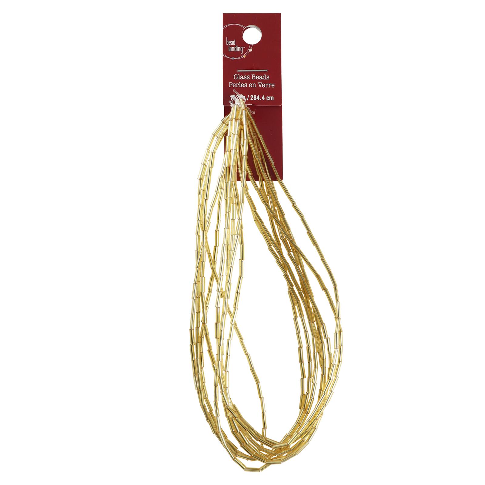 Glass Bugle Seed Beads, 5mm by Bead Landing™ Michaels