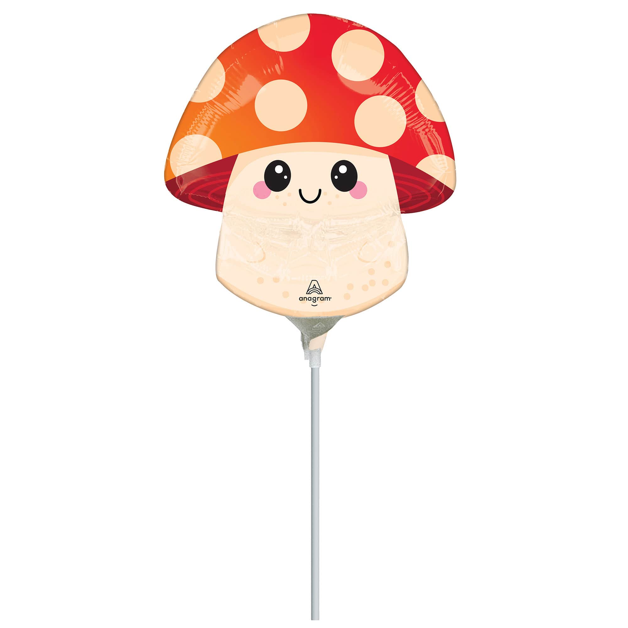 14&#x22; Food Friends Little Truffle Foil Stick Balloon