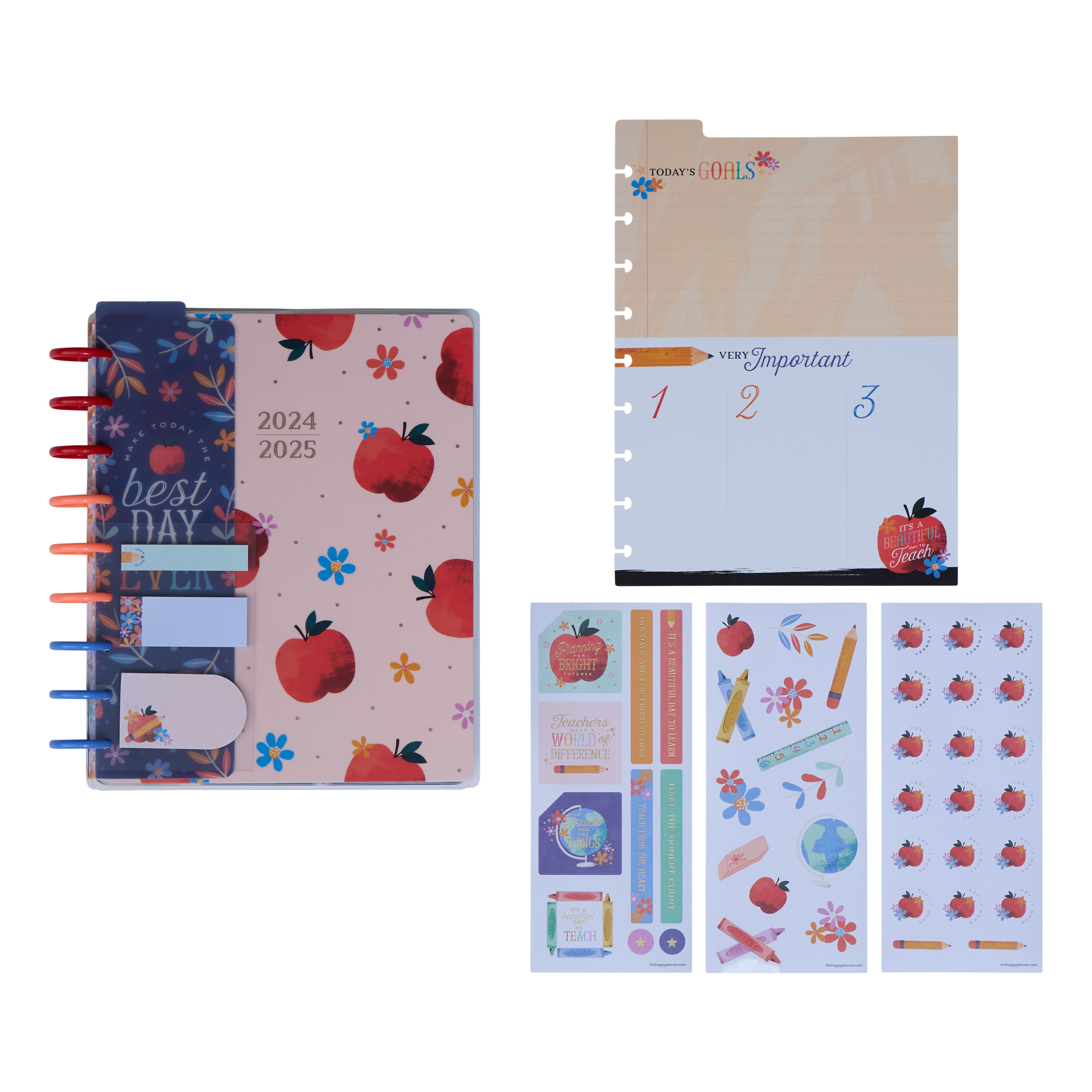 The Classic Happy Planner&#xAE; Classroom Brights Teacher Box Kit