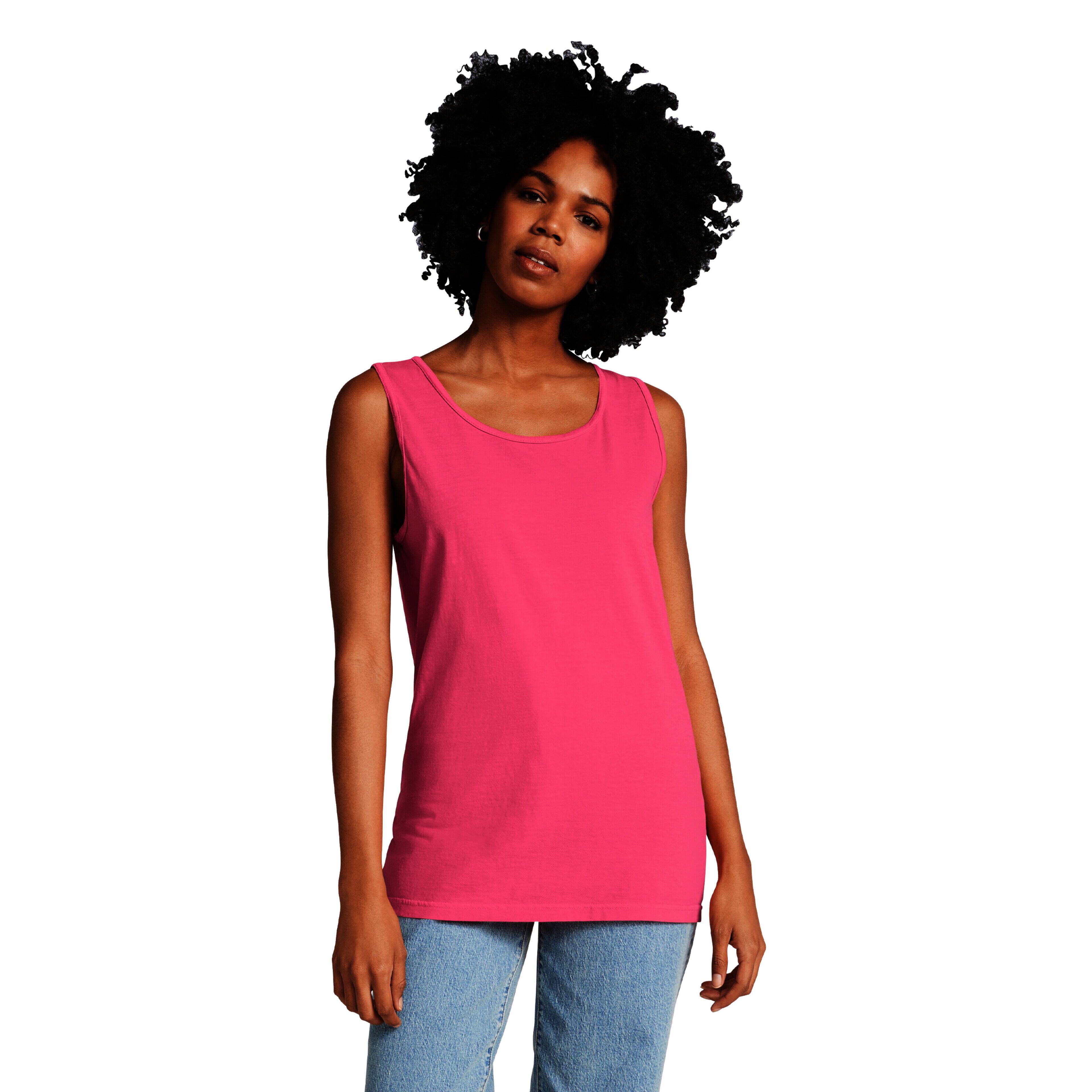 pink tank shirt