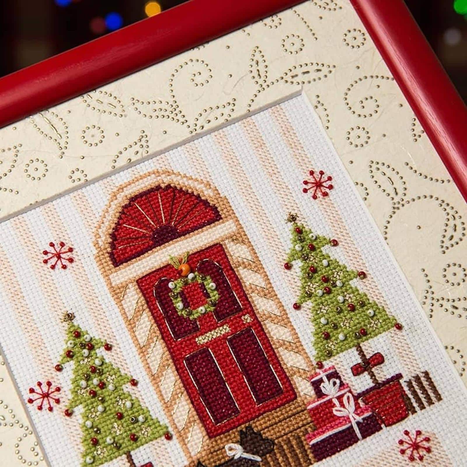 Crystal Art Counted Cross Stitch Kit Merry Christmas