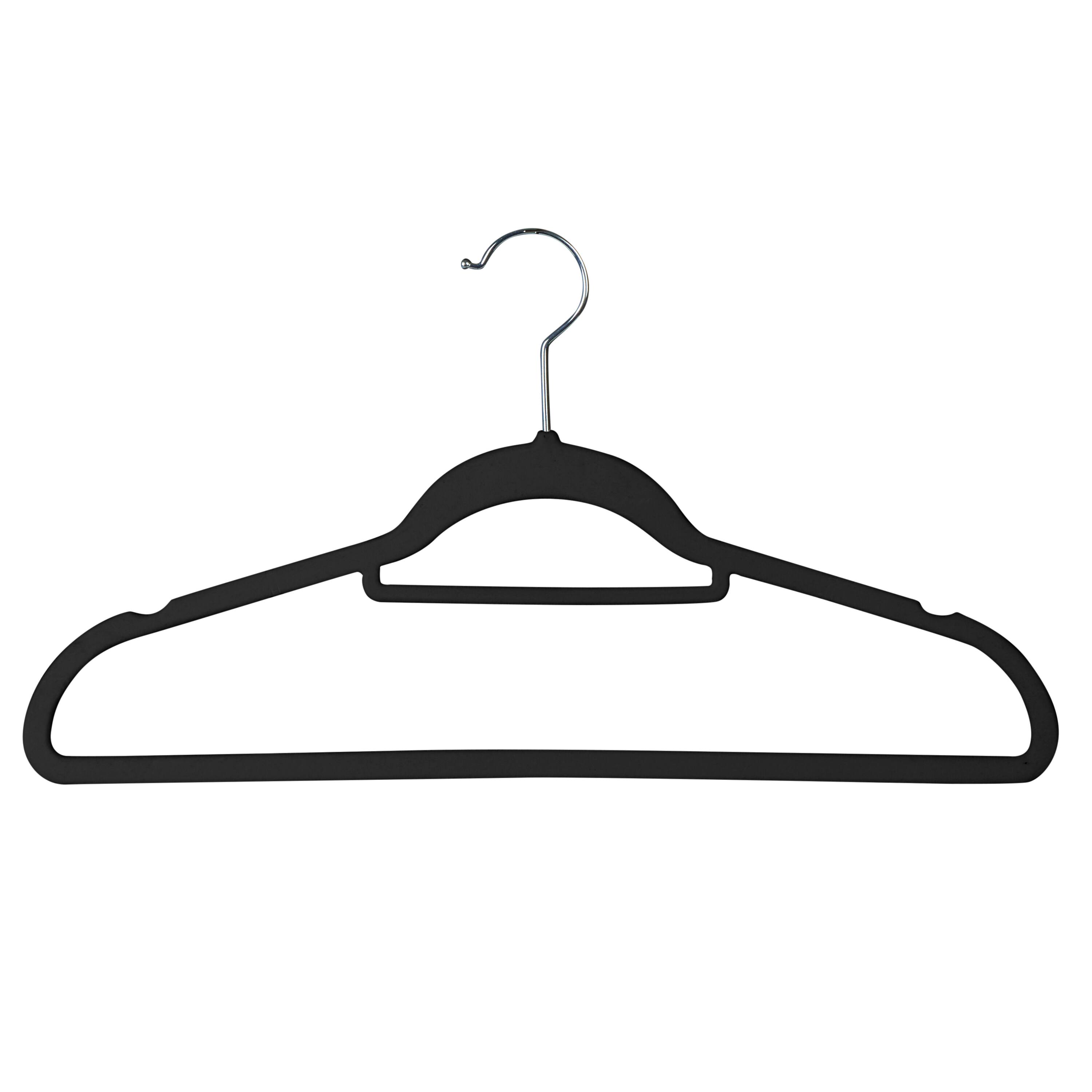 Isaac Mizrahi 17.75&#x22; Pack of Velvet Hangers