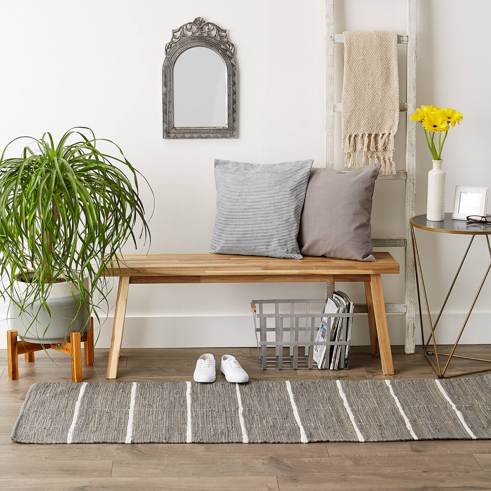 DII® Farmhouse Check Rug