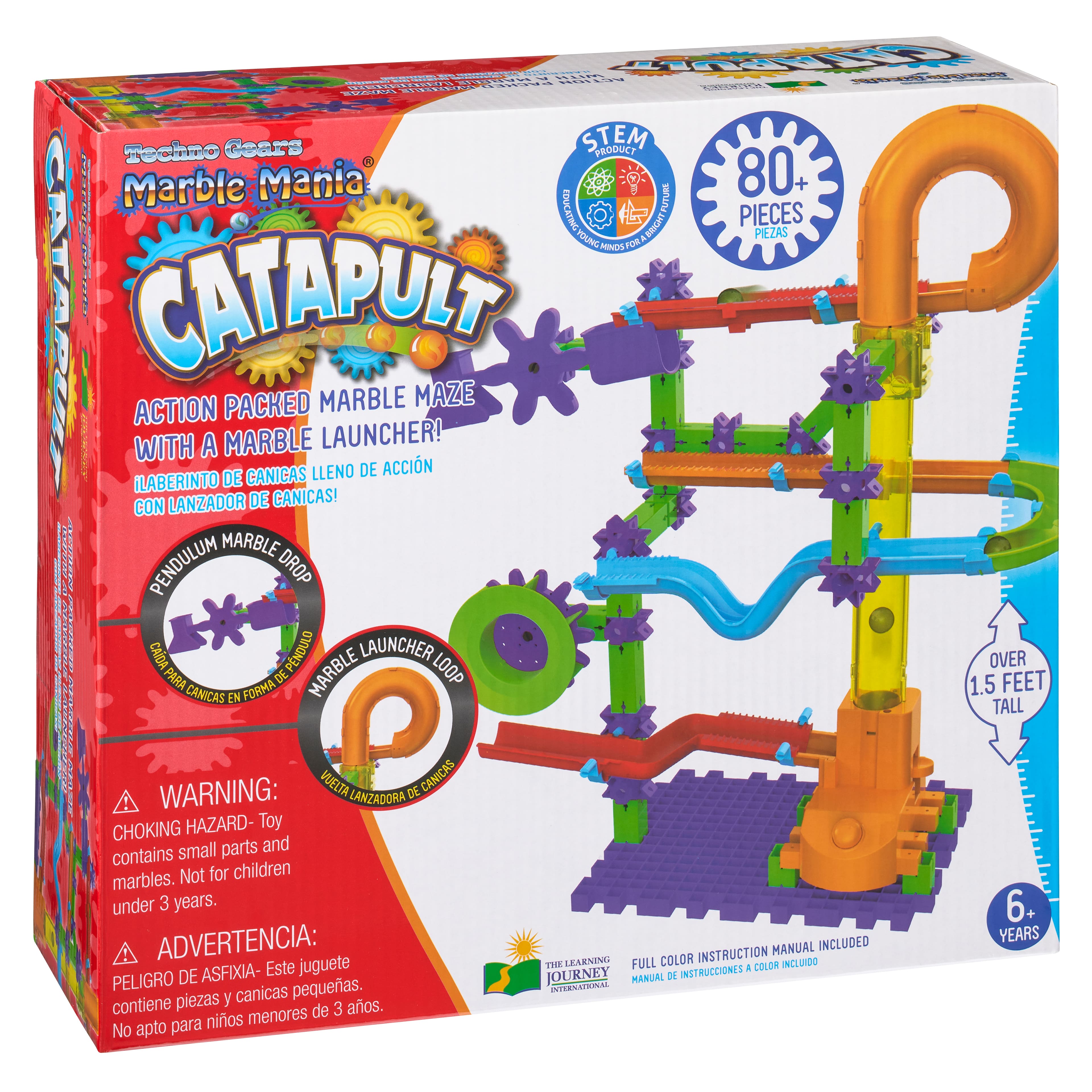 6 Pack: Marble Mania&#xAE; Catapult Marble Maze