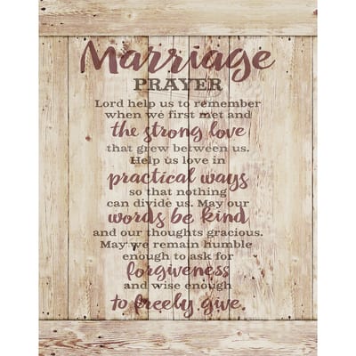 Marriage Prayer Wall Plaque | Michaels