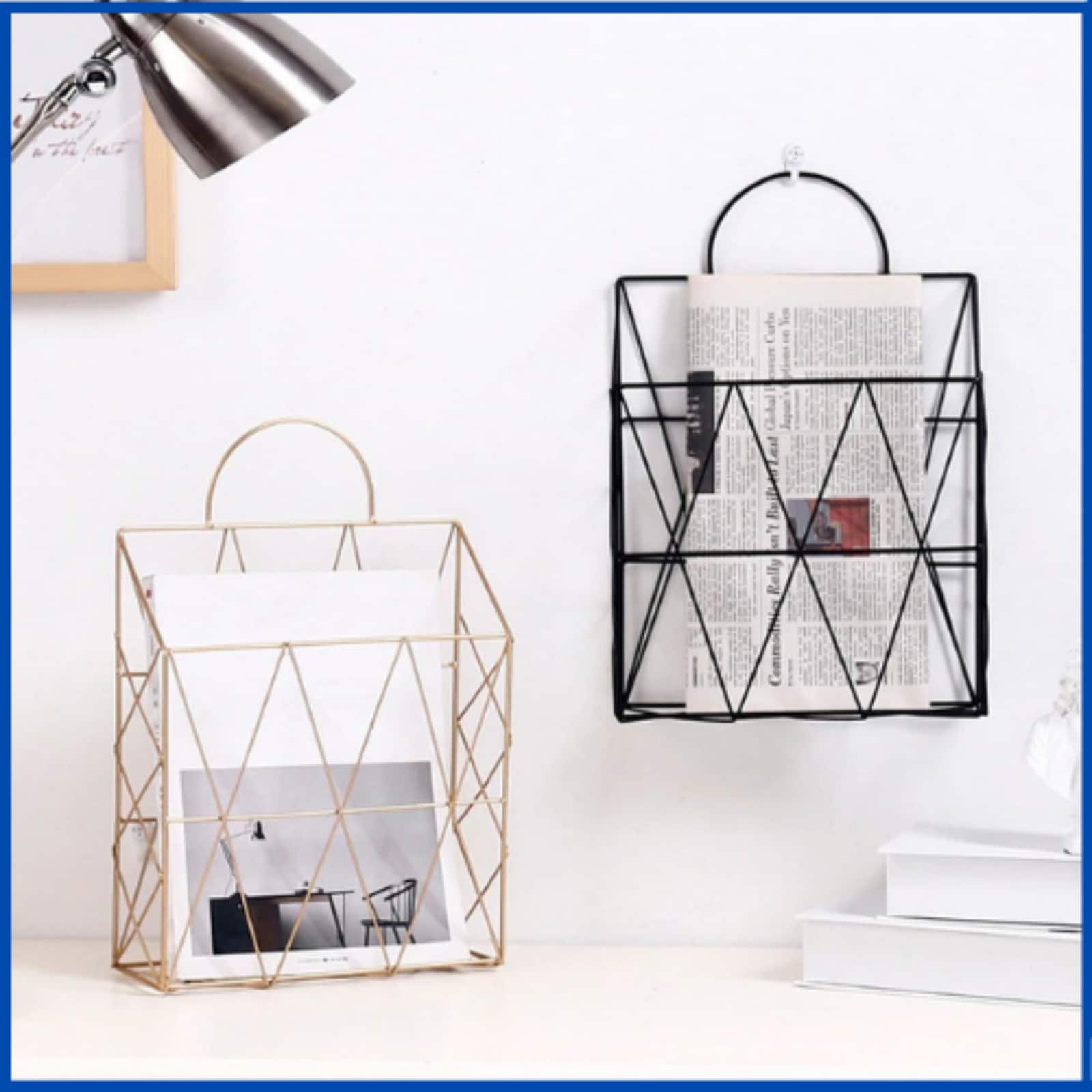 NEX&#x2122; Black Metal File Organizer