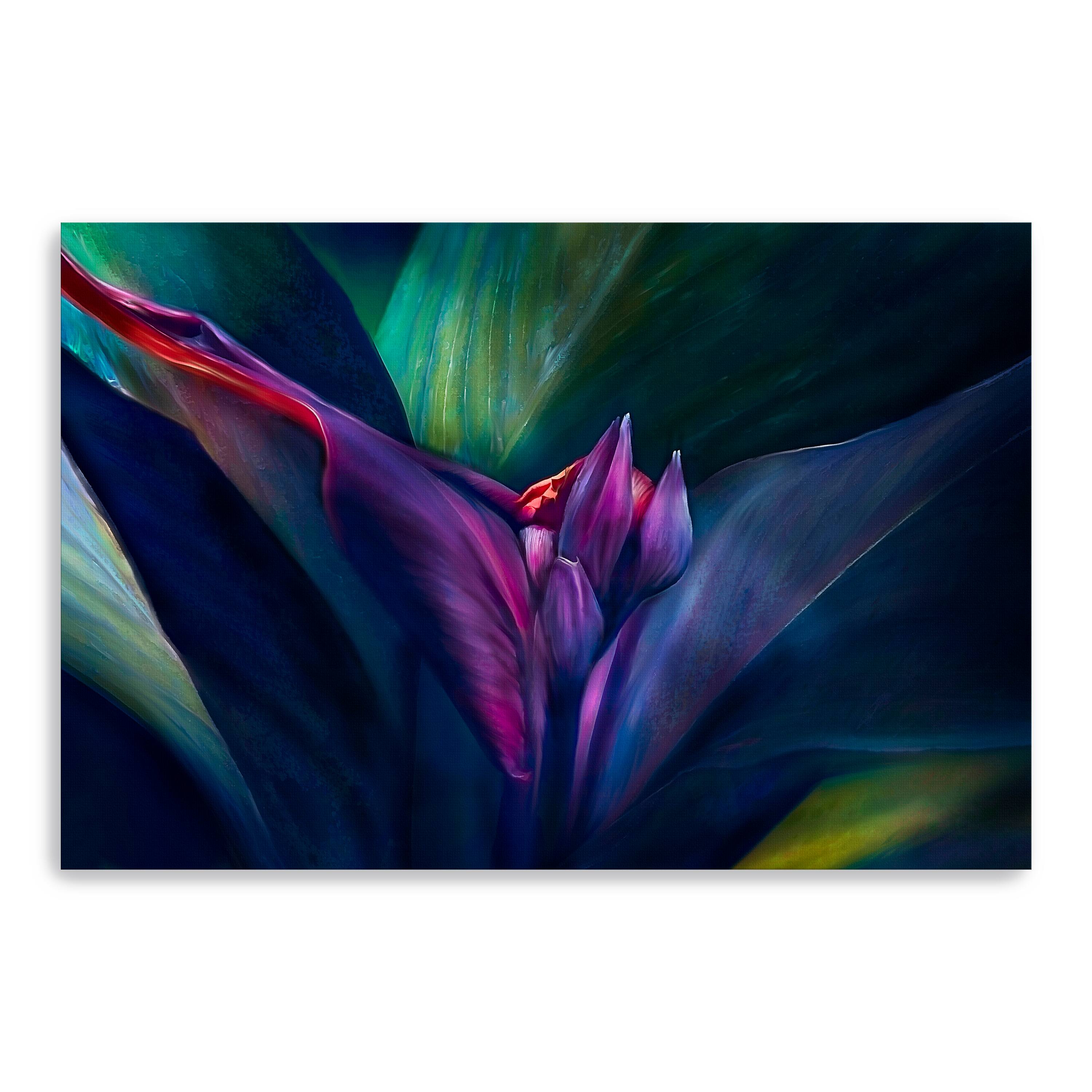 Retro Petals II Canvas Giclee