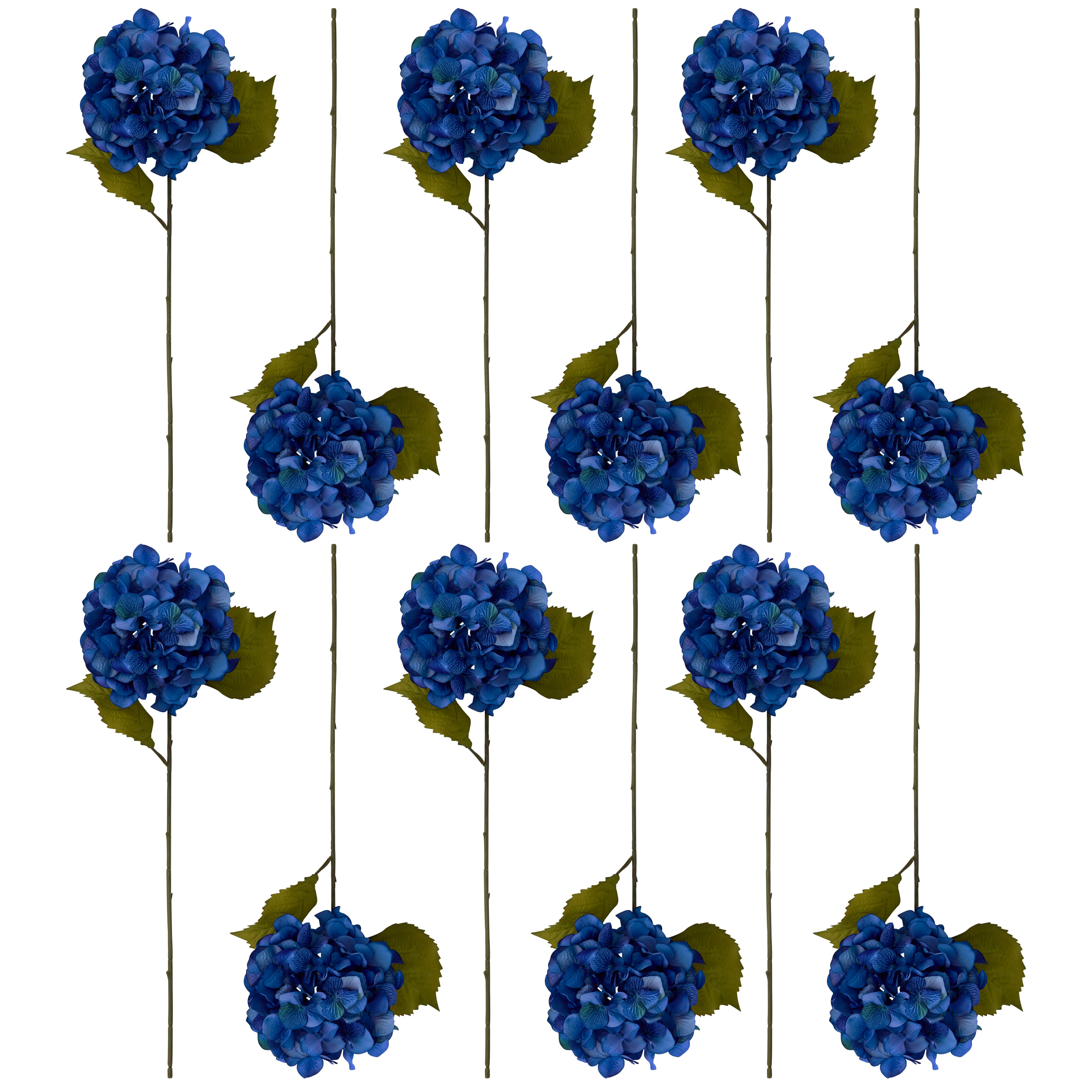 12 Pack: Navy Two-Toned Hydrangea Steam by Ashland&#xAE;