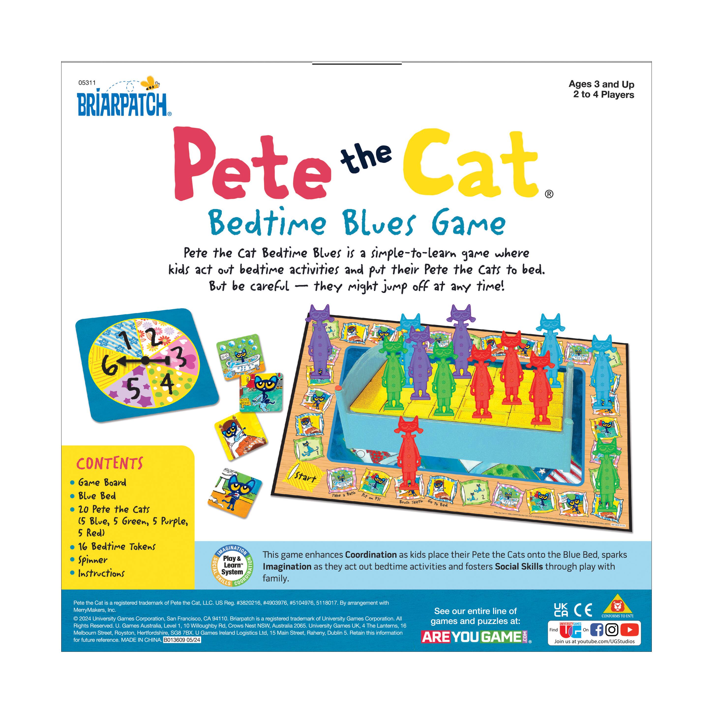 Pete the Cat - Bedtime Blues Game