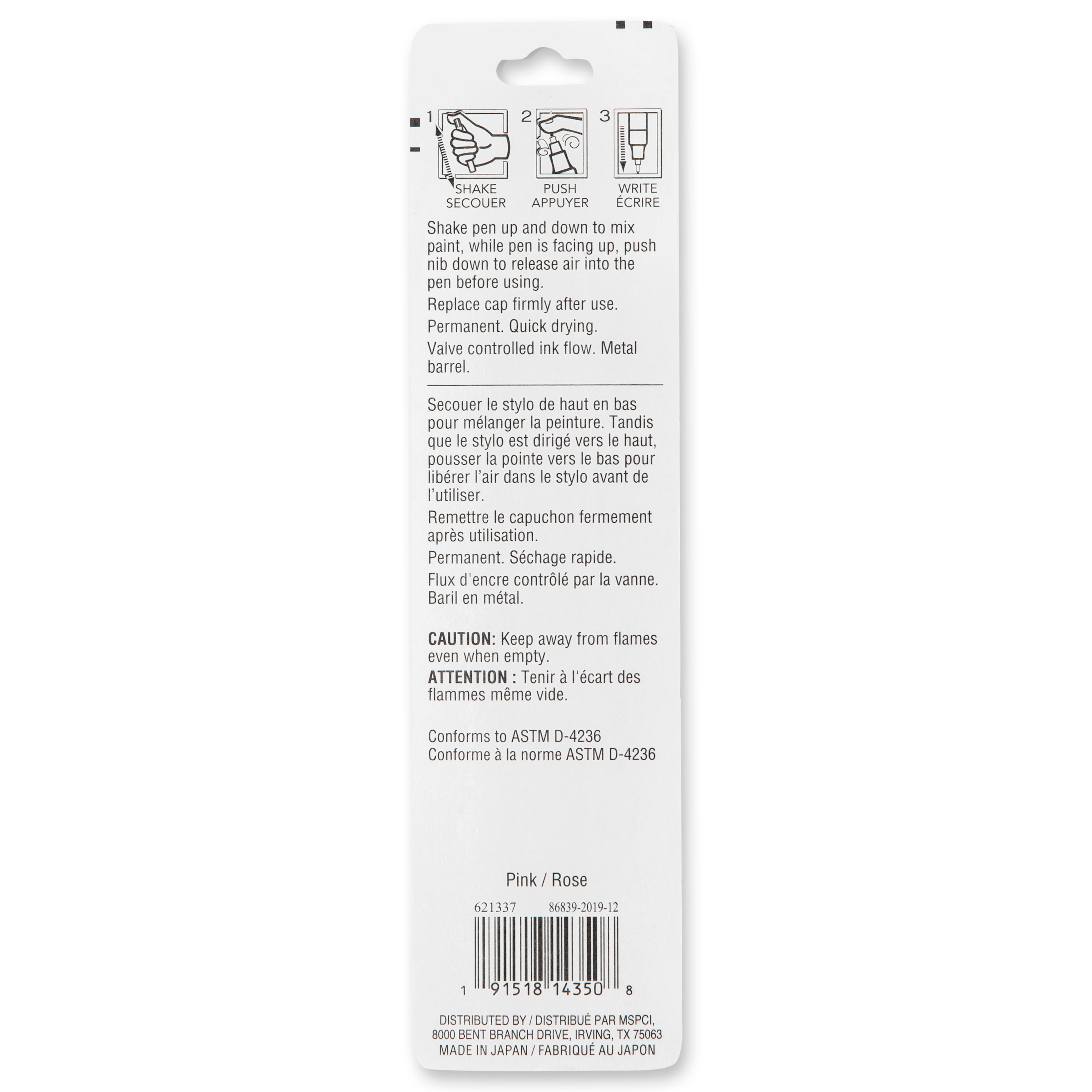 Extra Fine Tip MultiSurface Premium Paint Pen by Craft Smart® Paint