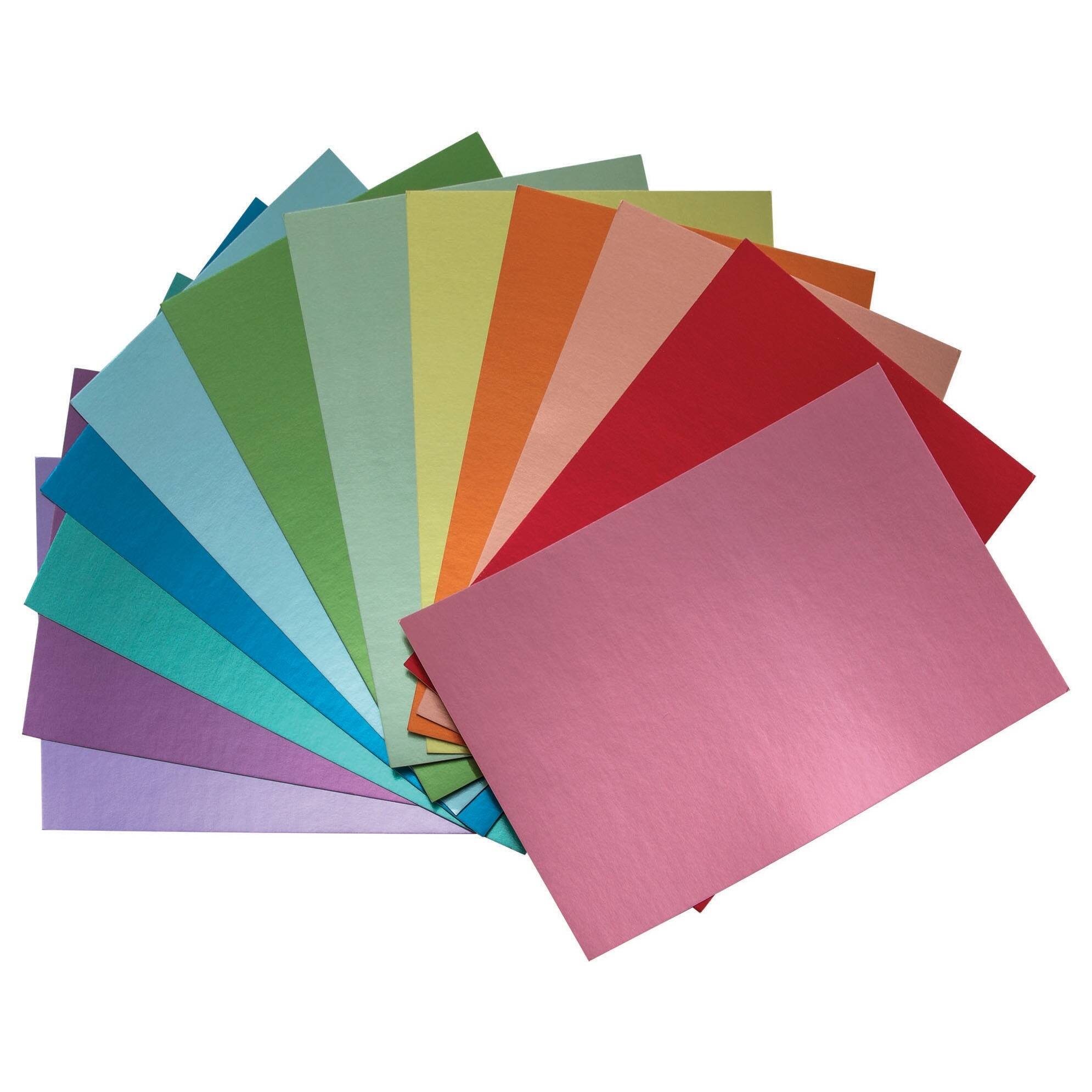 Polaroid 9 Color Cardstock Paper Pack (54Pc) 8 X 8 Color Pages For