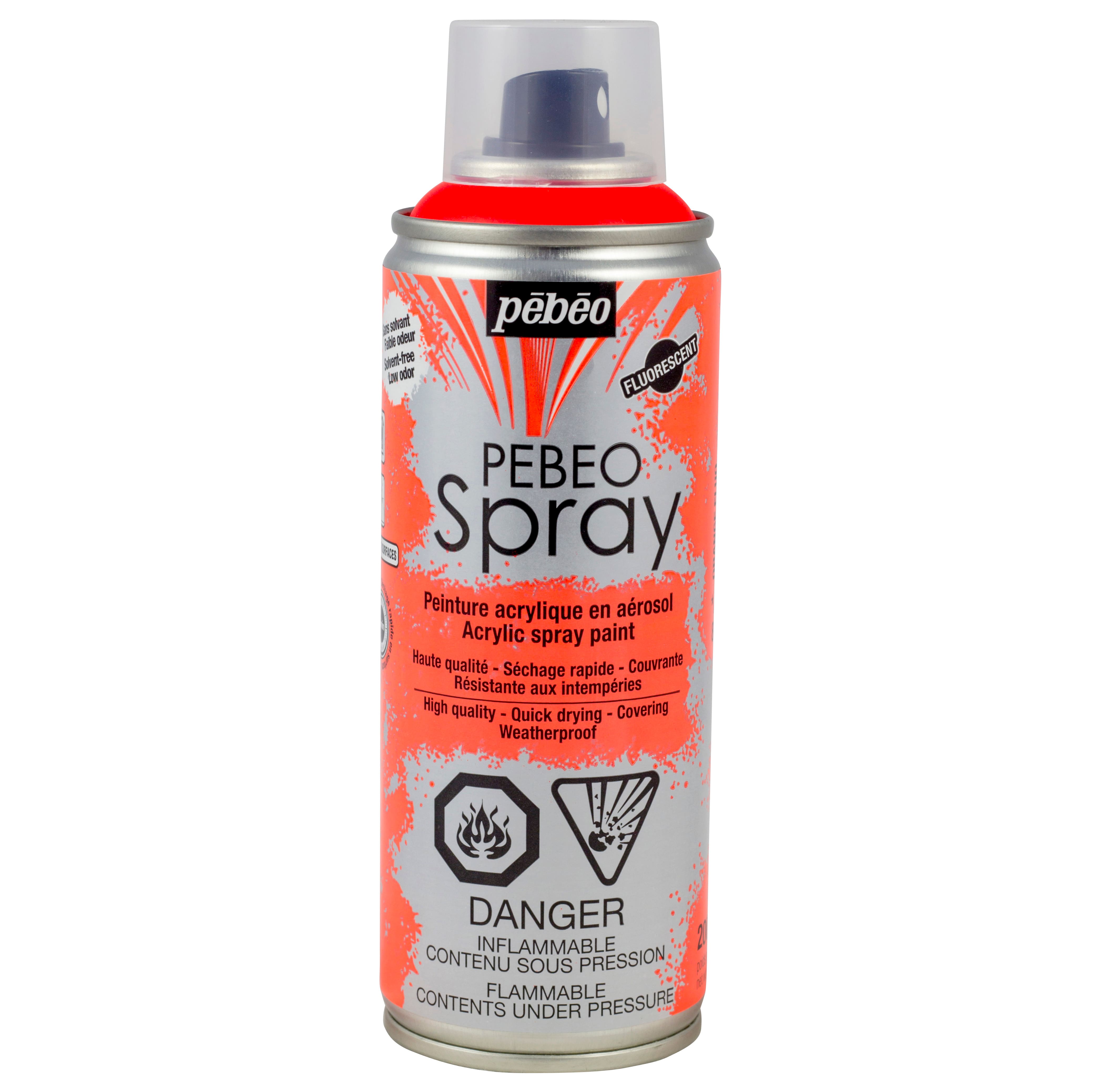 P&#xE9;b&#xE9;o Fluorescent Acrylic Spray Paint