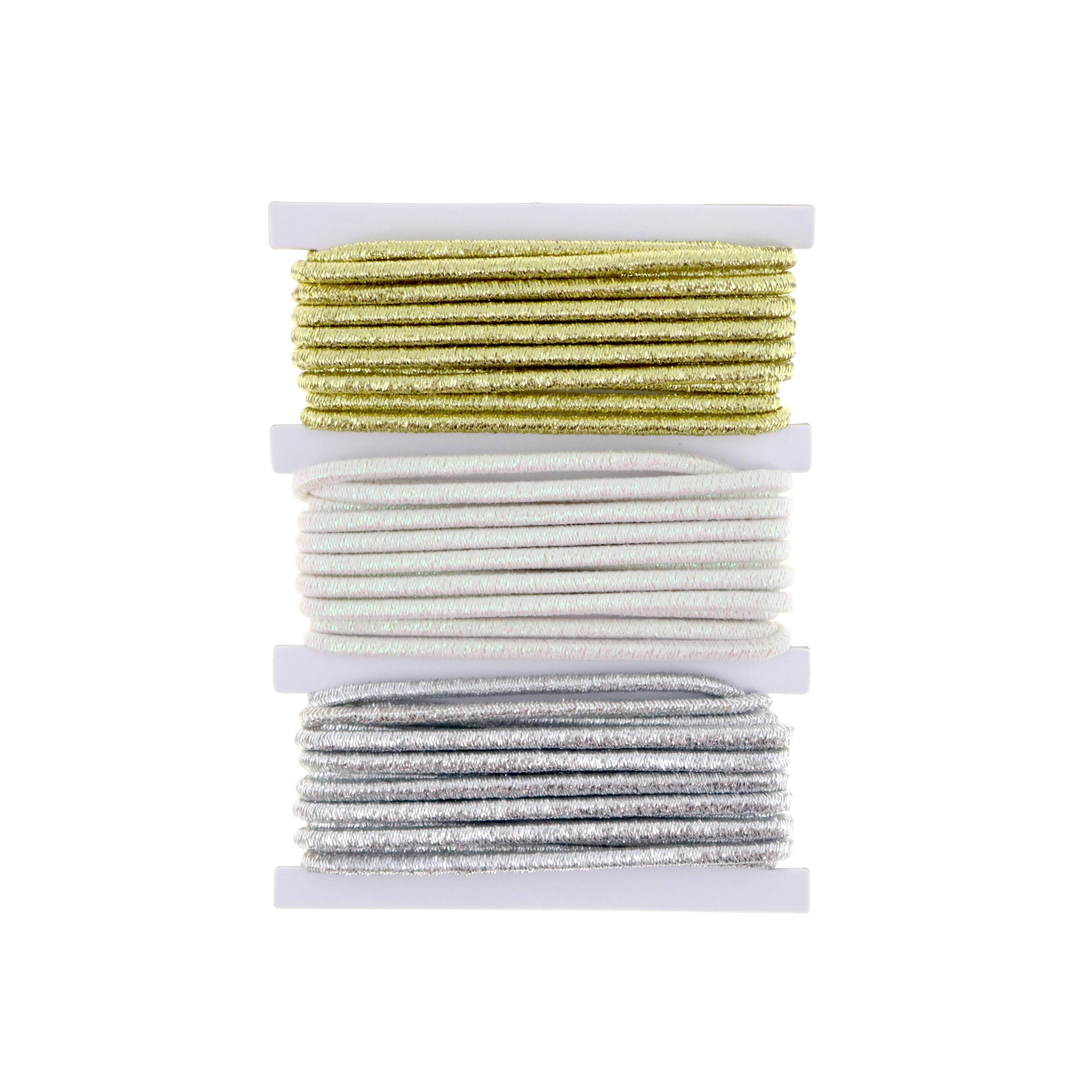 Metallic Thick Elastic Cord Pack by Creatology™