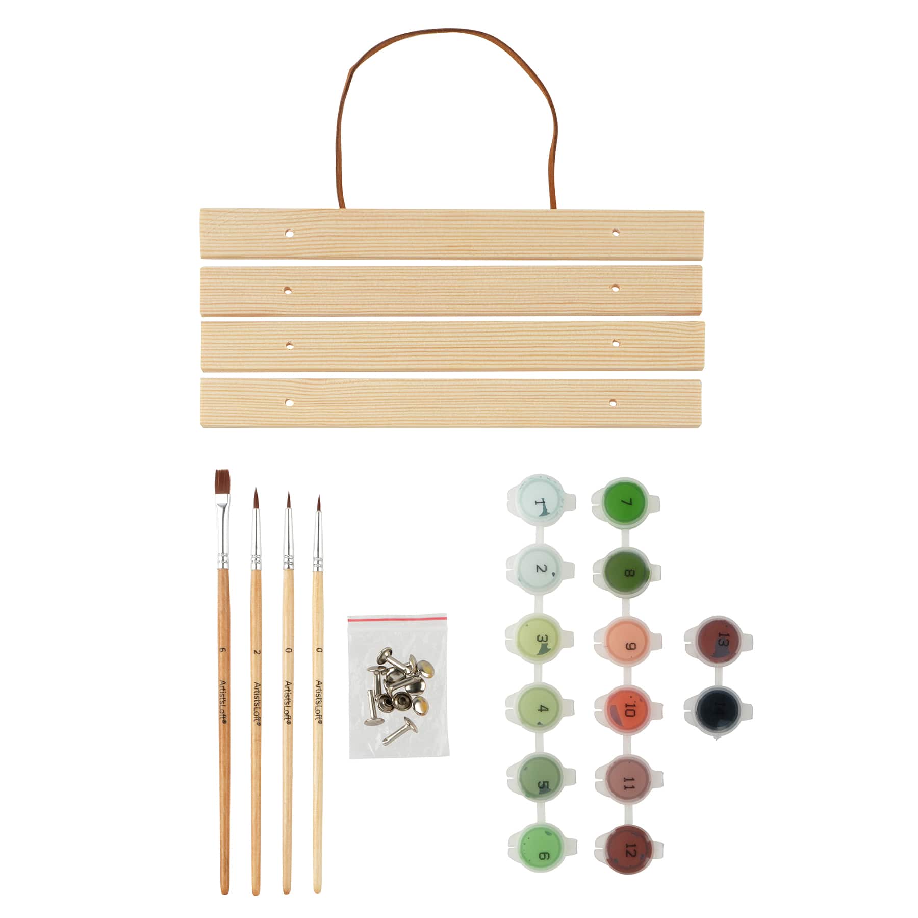 8&#x22; x 10&#x22; Yosemite Paint-by-Number Kit with Wood Display Hanger by Artist&#x27;s Loft&#xAE;