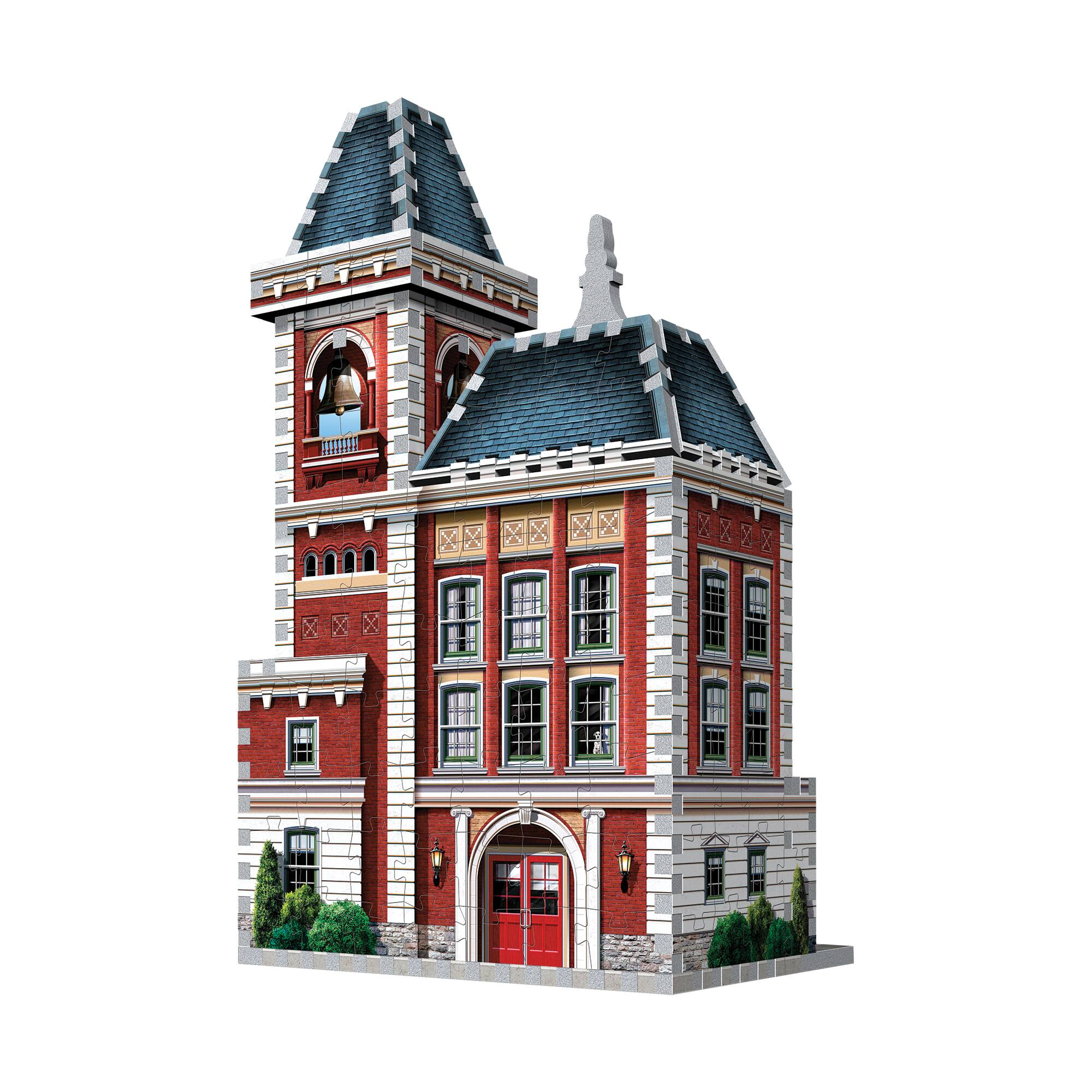 Wrebbit 3D Puzzle™ Urbania Collection Fire Station 285 Piece Puzzle