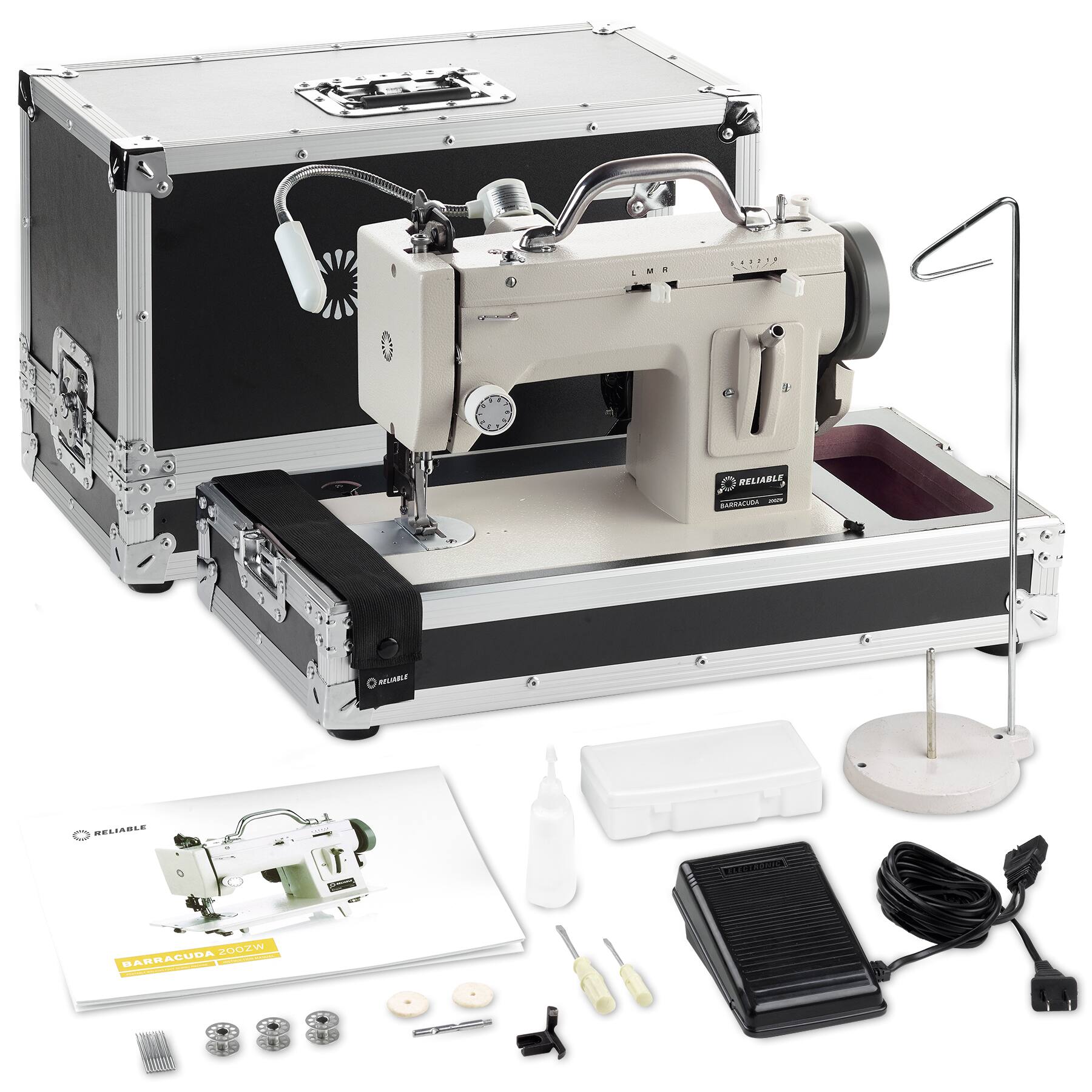 Barracuda 200ZW Sewing Machine with Craftsman Kit