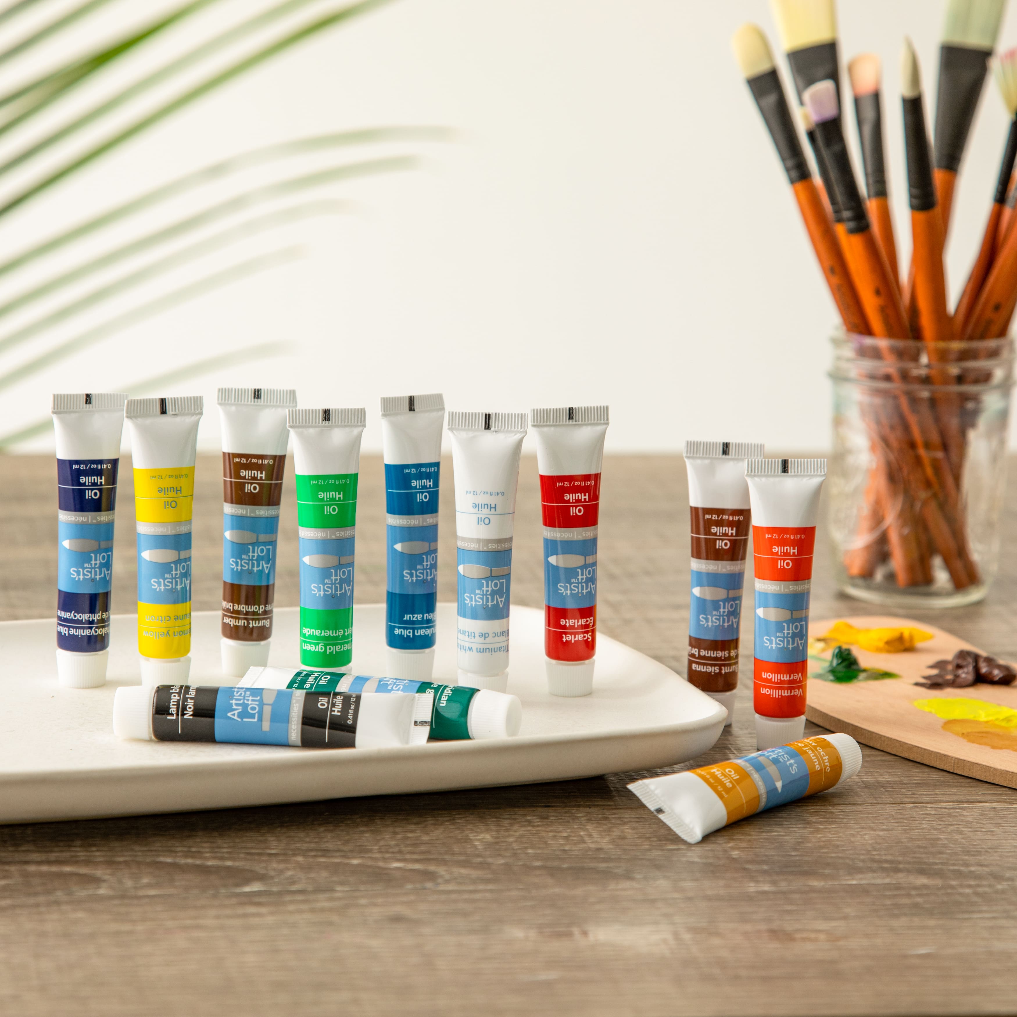  MICHAELS - Paquete económico de pintura al óleo de 24 colores  por Artist's Loft™ Necessities™