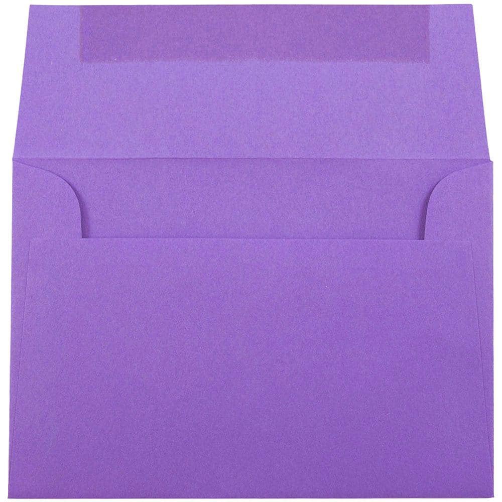 JAM Paper 3.5&#x22; x 5&#x22; A1 Colored Invitation Envelopes, 50ct.