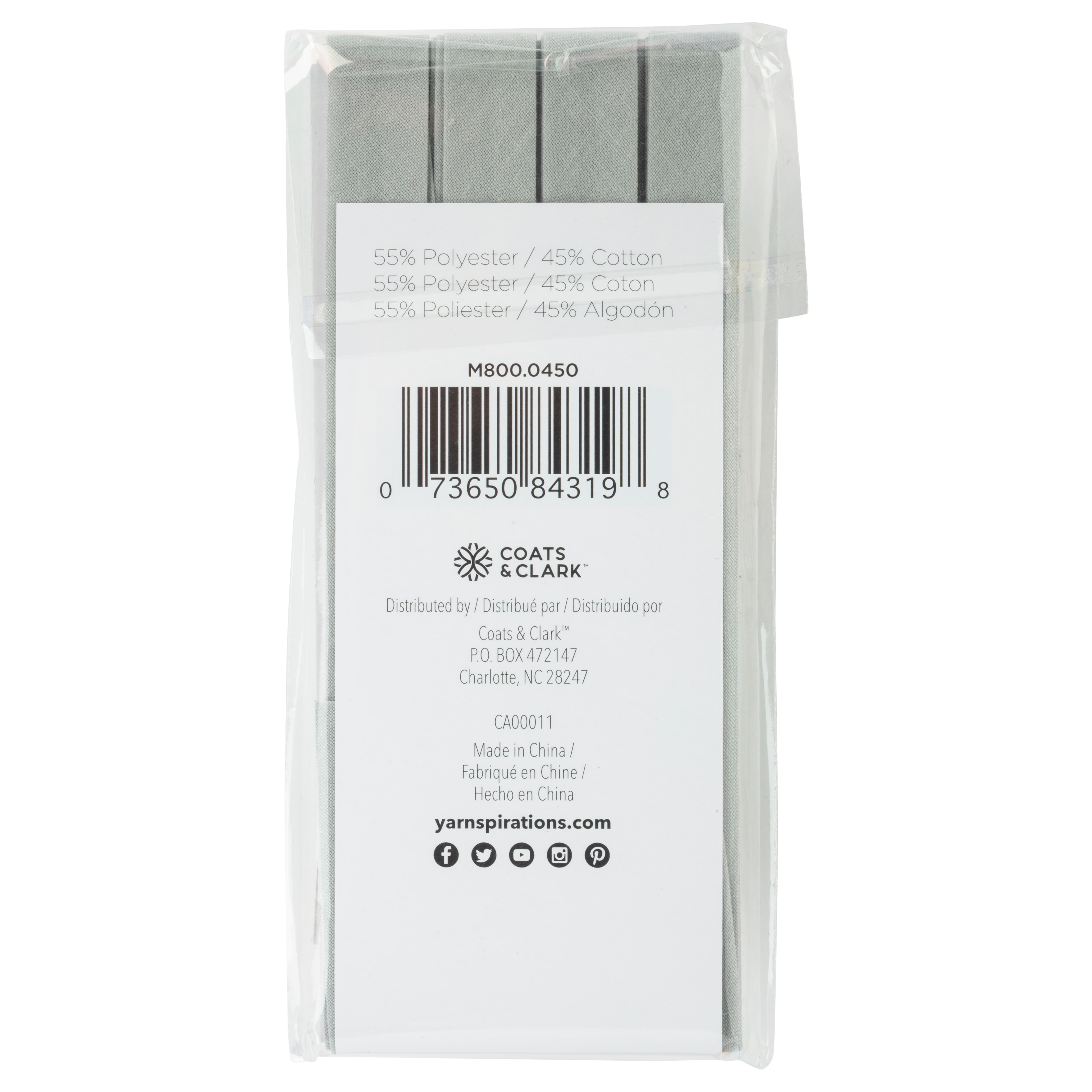 Coats &#x26; Clark&#x2122; Extra Wide Single Fold Bias Tape