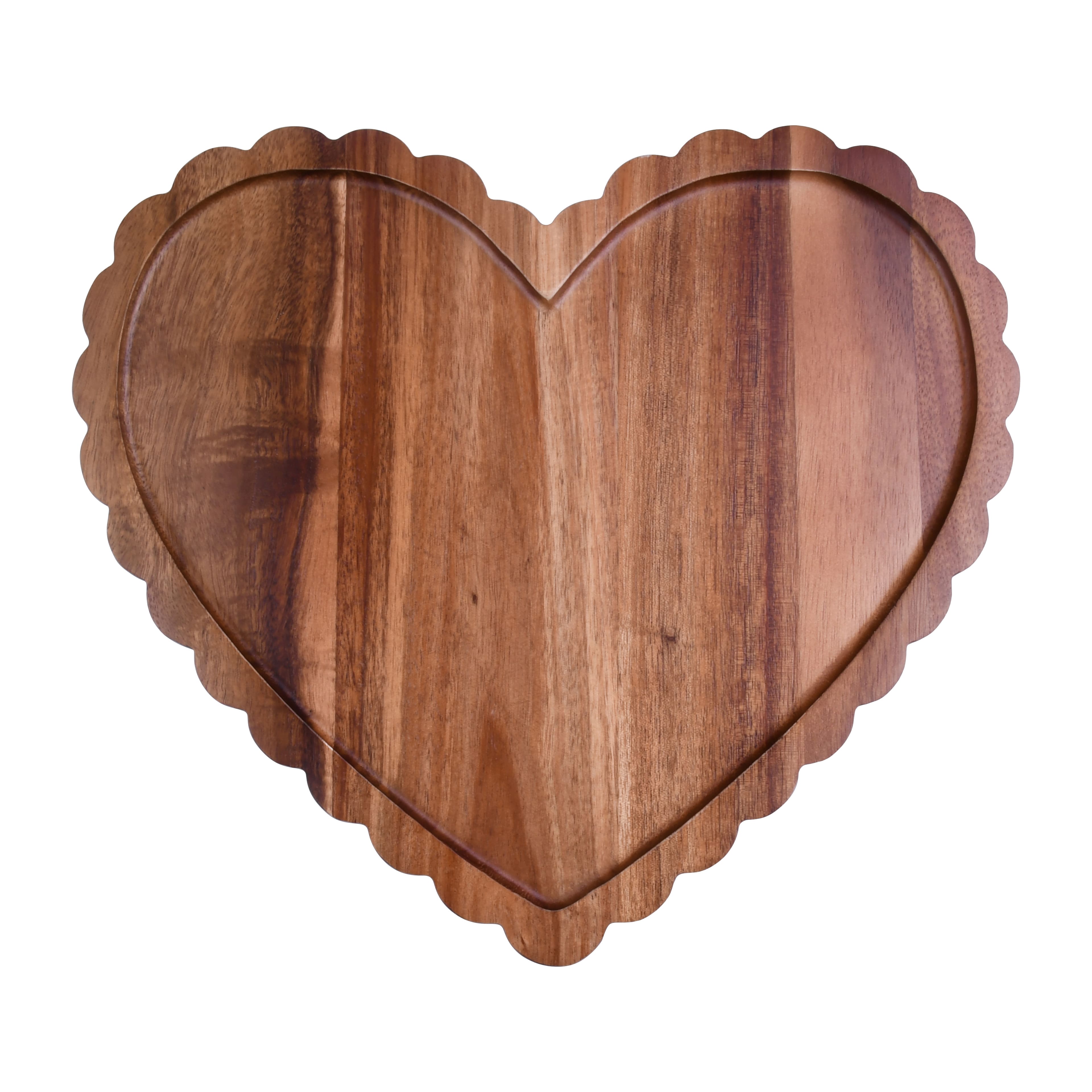 Wood Heart Cutting Board by Makery™