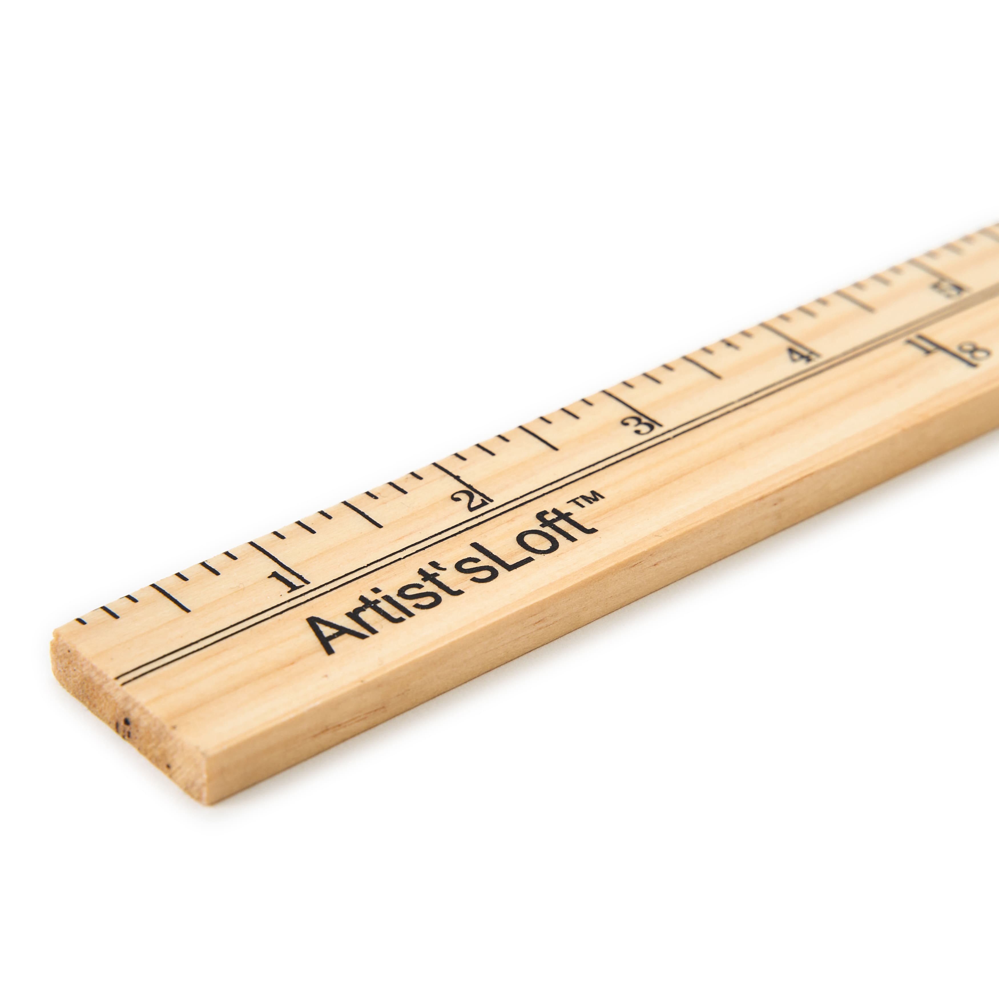 12 Pack: Wooden Yard Stick by Artist's Loft®