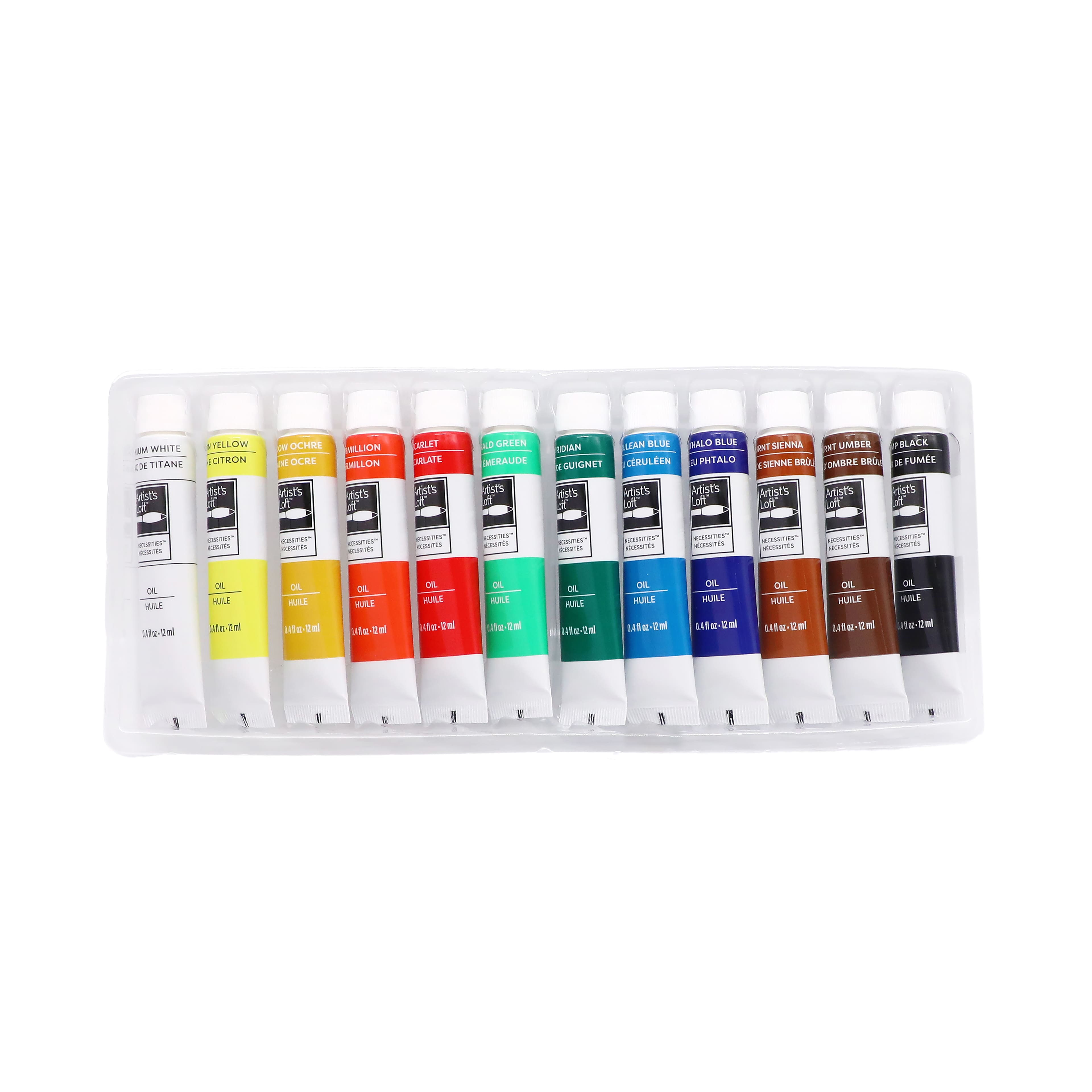 12 Colour Oil Paint Set by Artist's Loft™ Necessities™