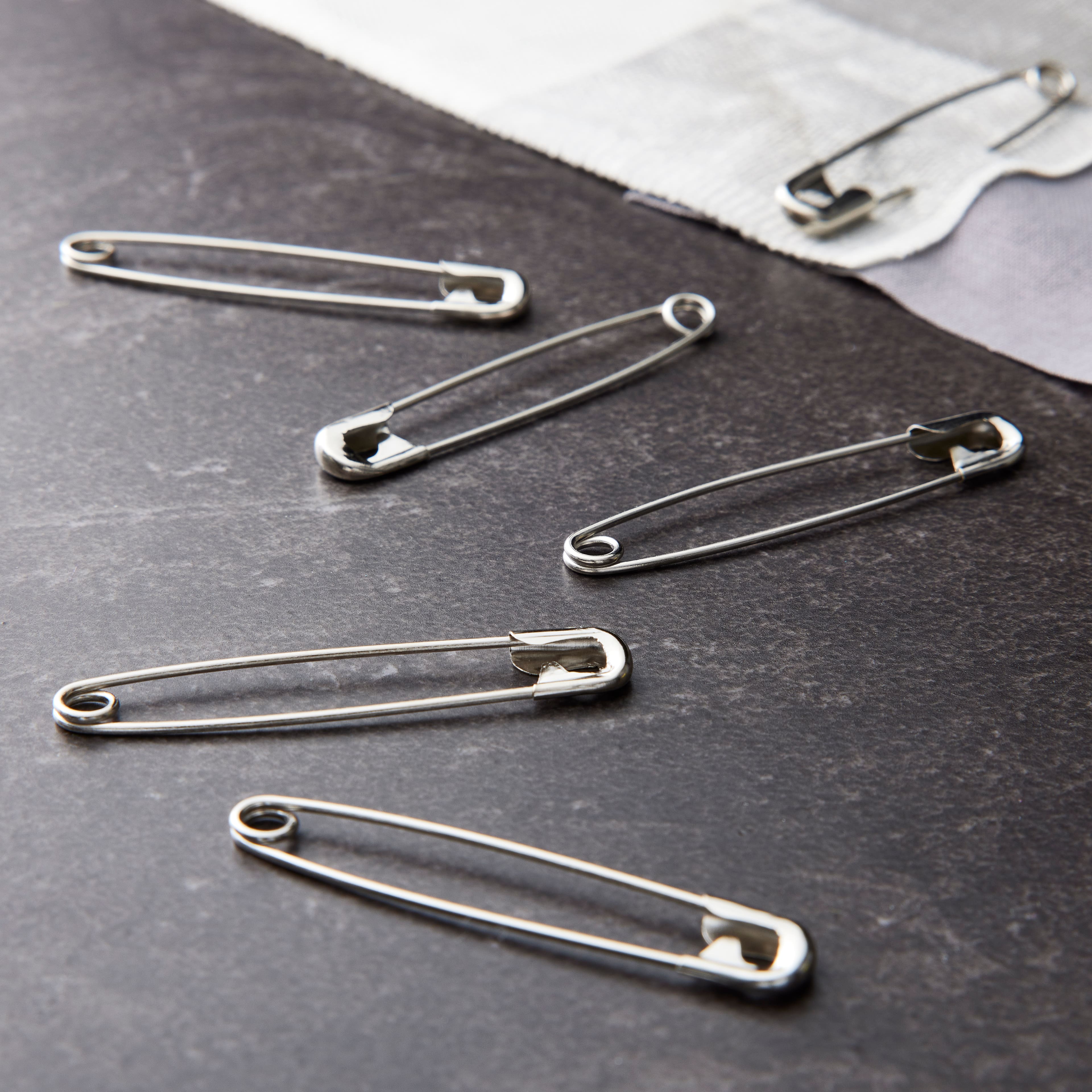 24 Packs: 6 ct. (144 total) 2&#x22; Safety Pins by Loops &#x26; Threads&#x2122;