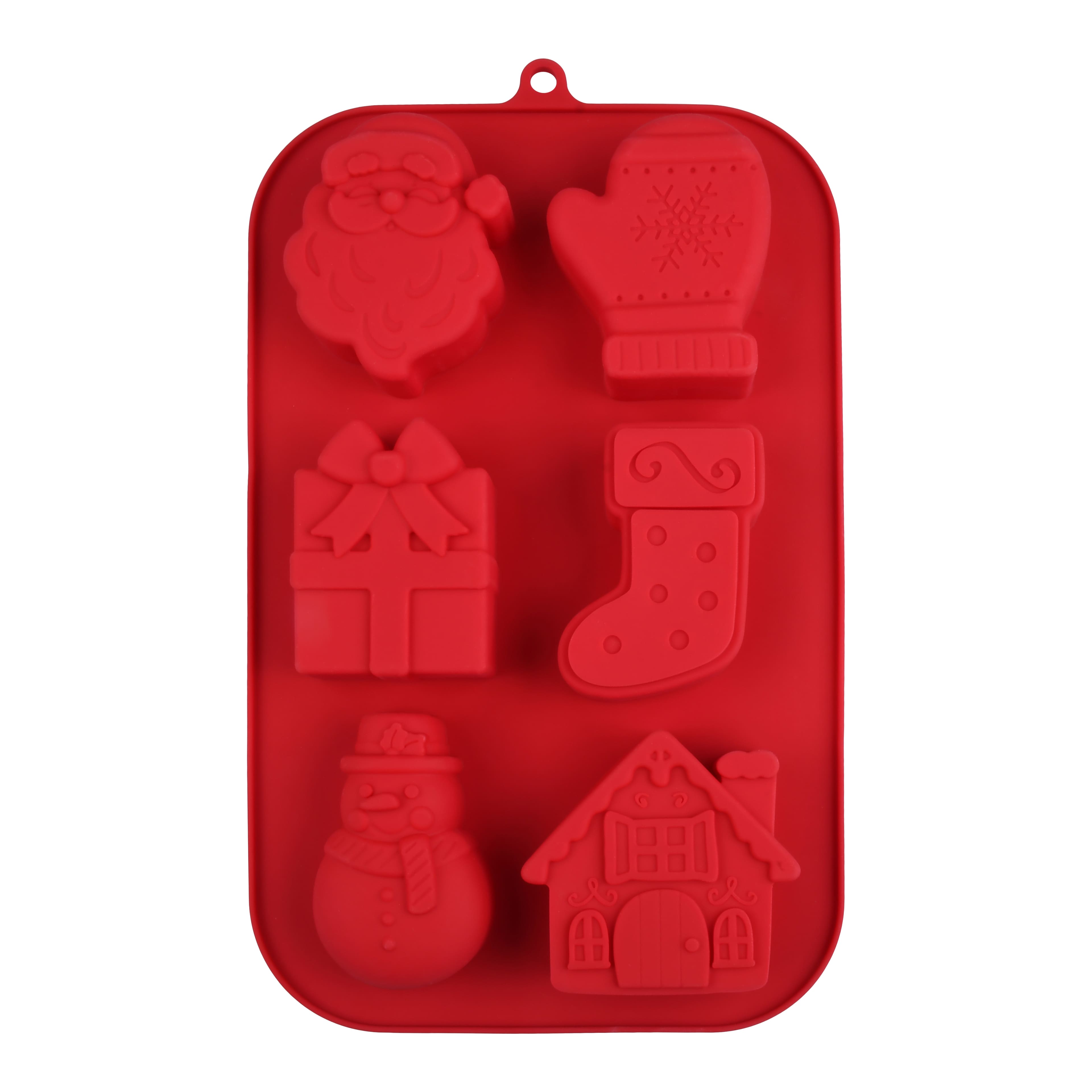 Christmas Icon Mix Silicone Treat Mold by Makery&#x2122;