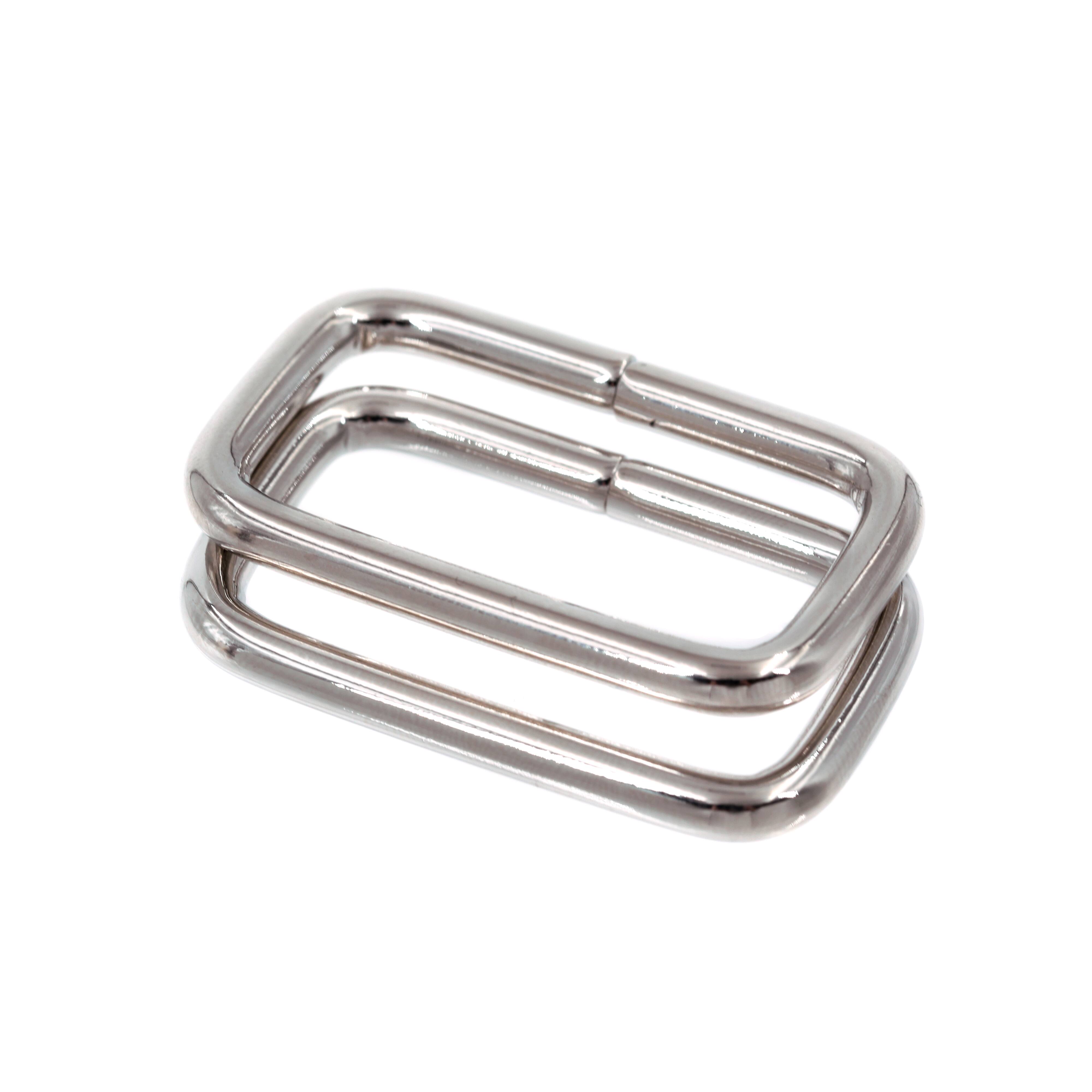 Rhodium Rectangle Rings, 2ct. by Bead Landing&#x2122;