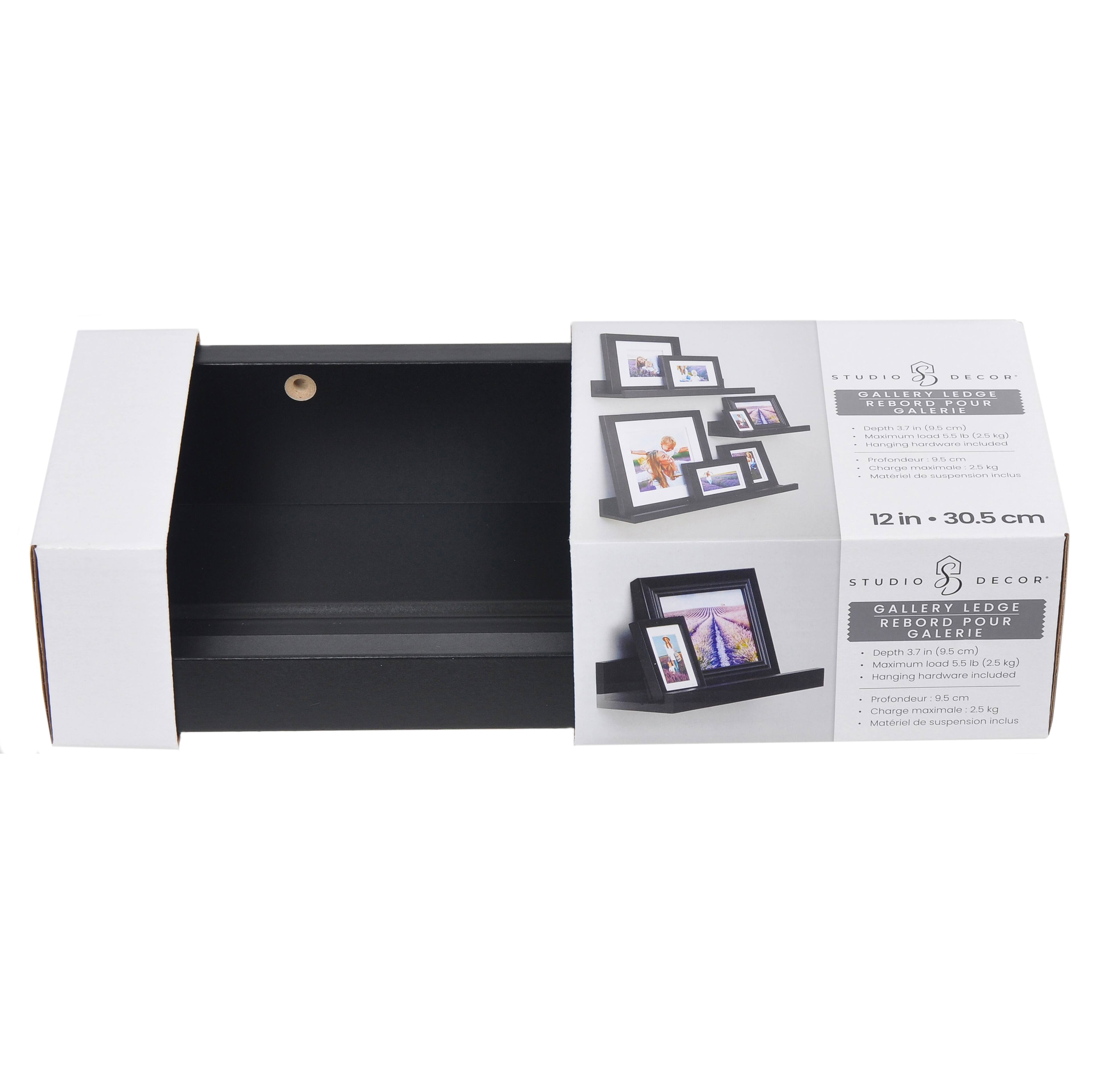 Étagère flottante noir uni de Studio Décor