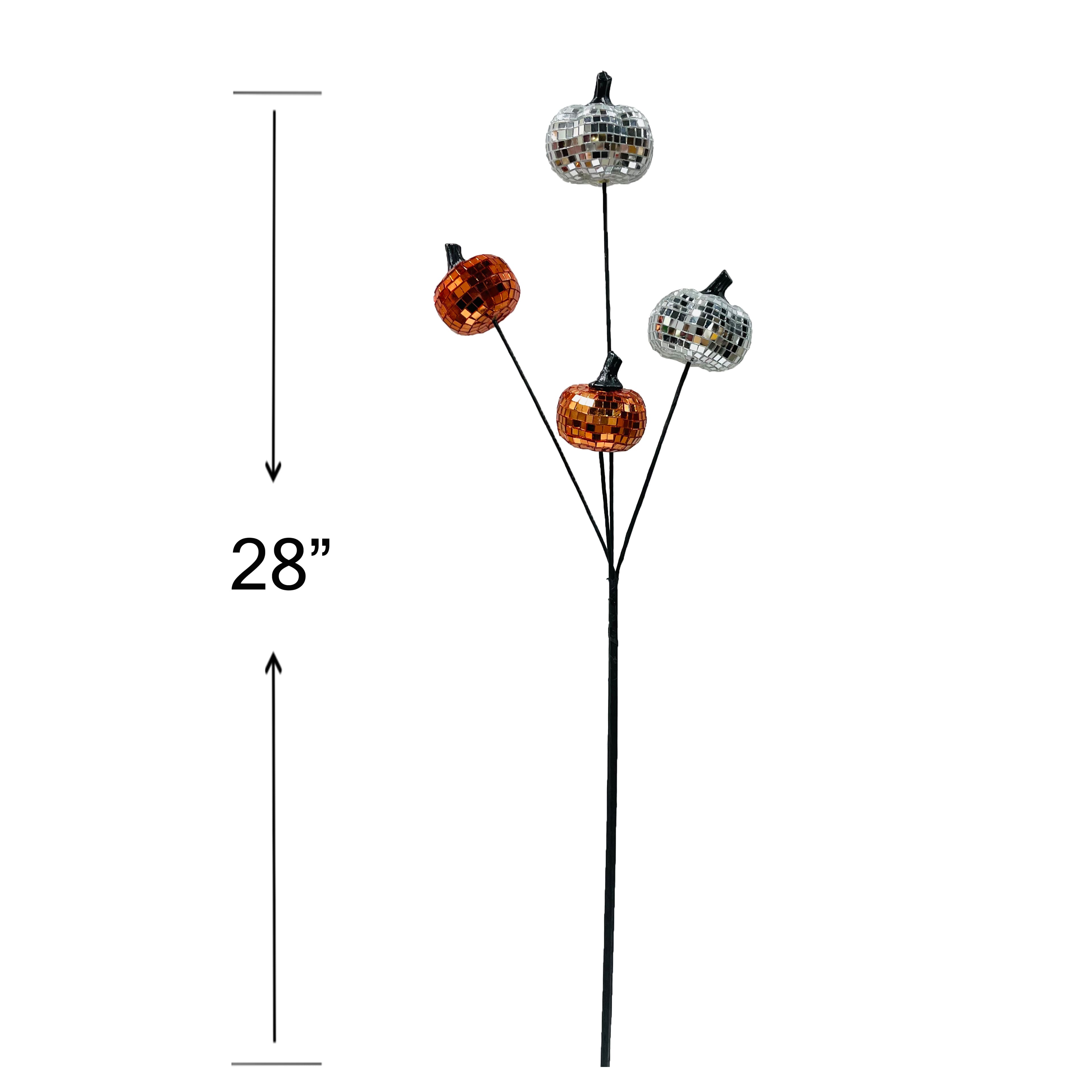 28&#x22; Disco Pumpkin Stem by Ashland&#xAE;