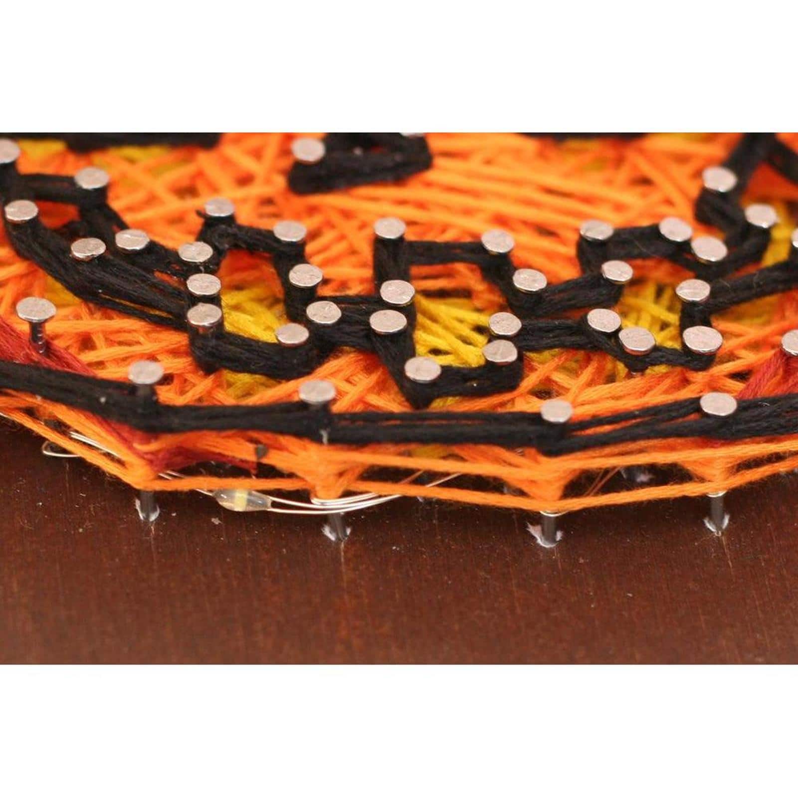 Abris Art Pumpkin String Art Creative Kit
