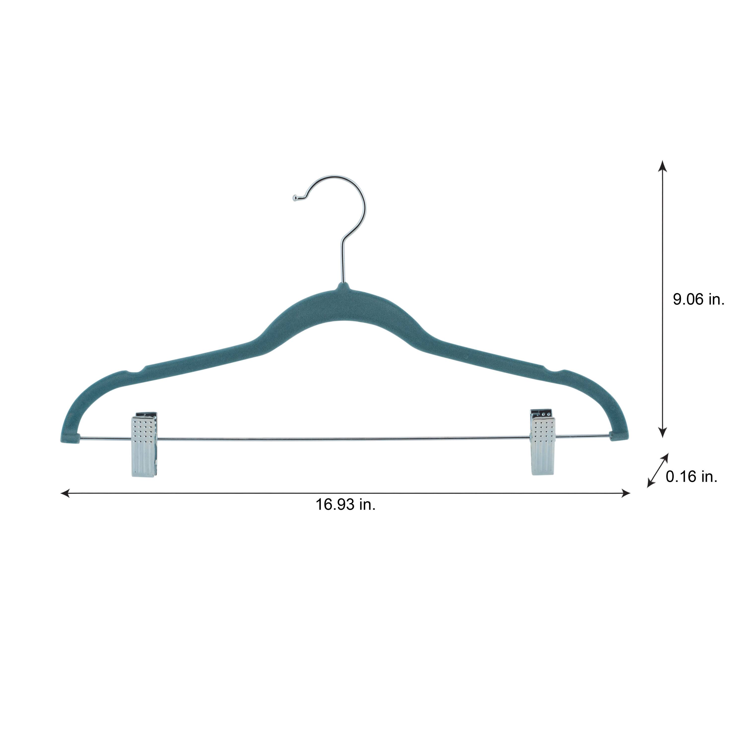 Laura Ashley Velvet Hangers with Clips