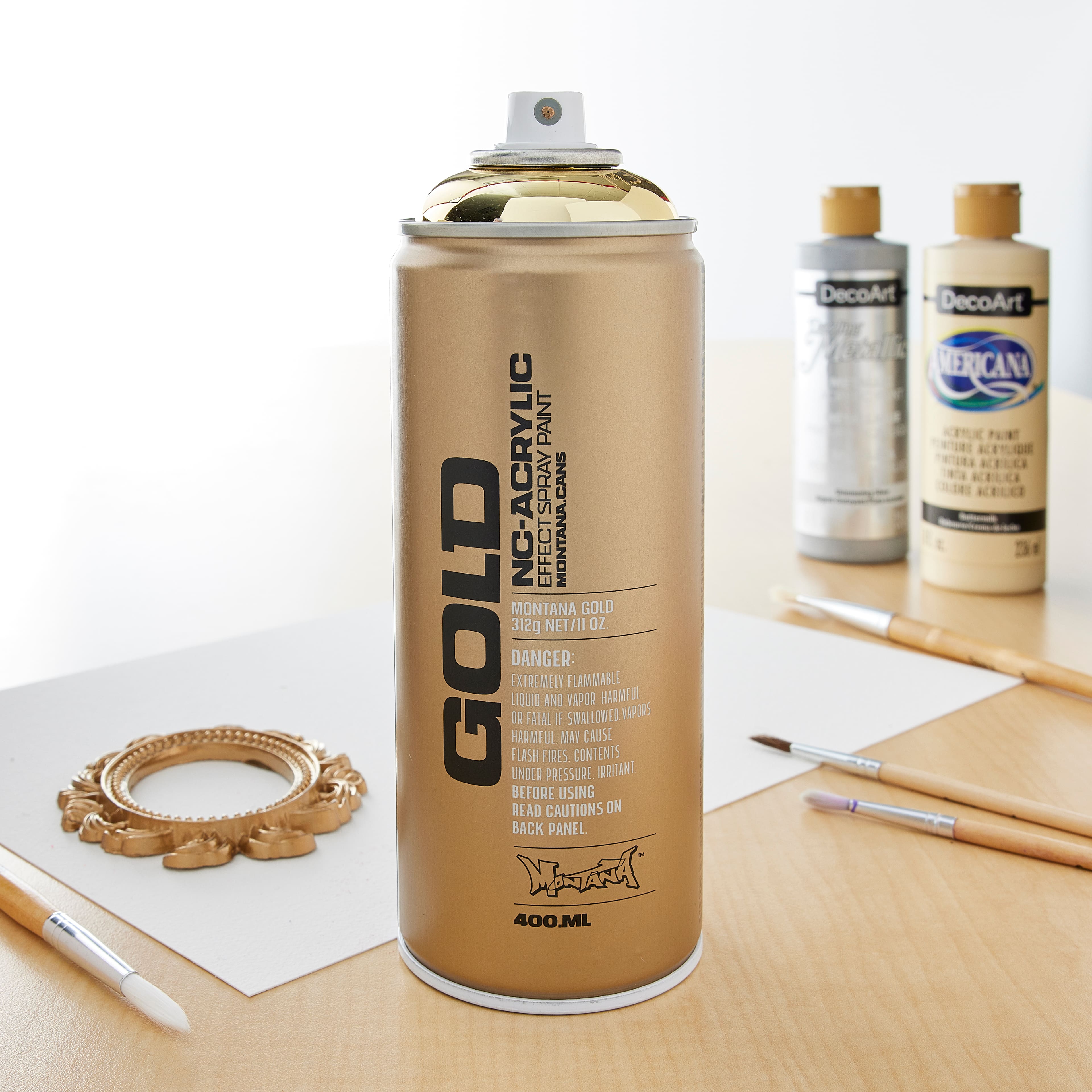 Montana&#x2122; Gold Acrylic Professional Spray Paint