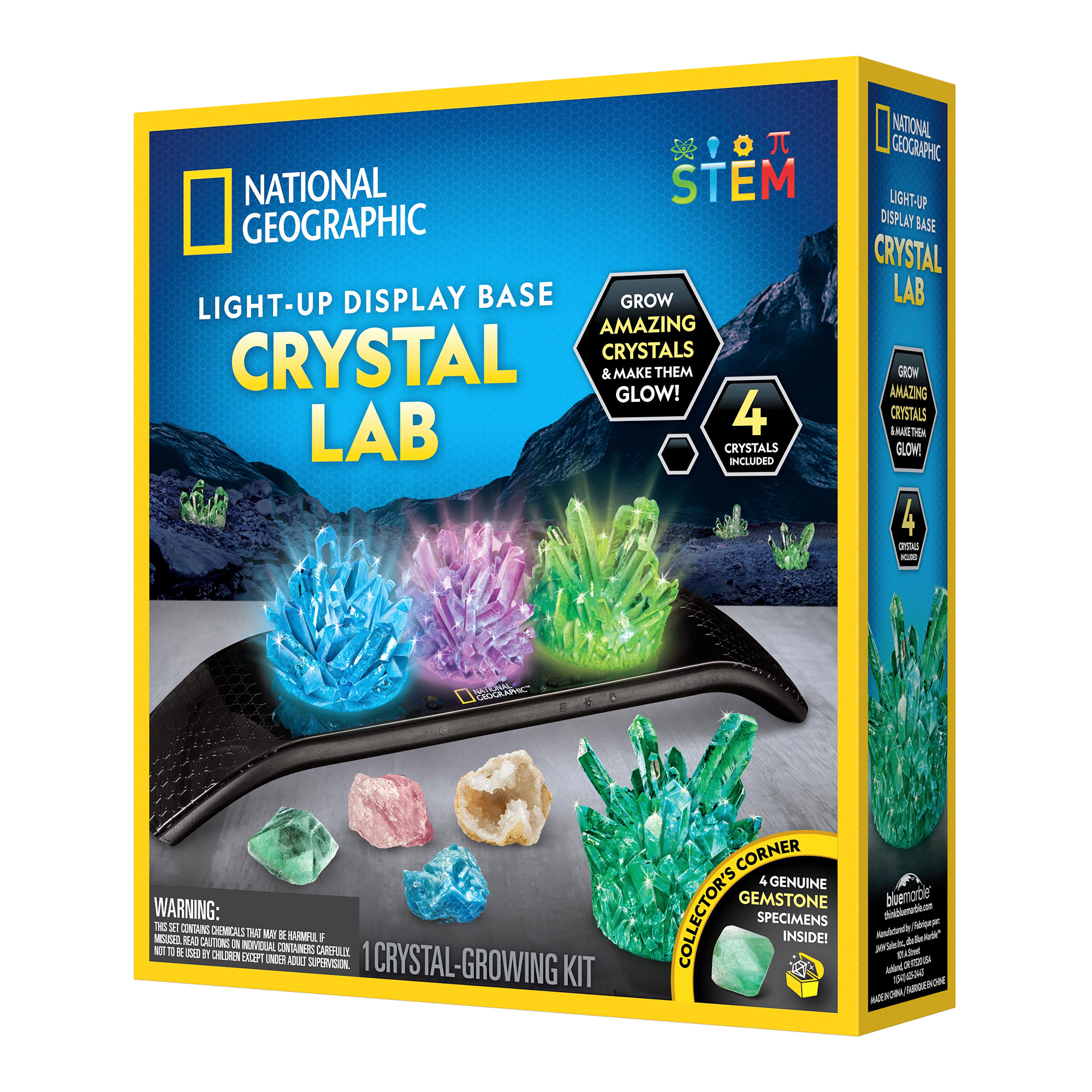 National Geographic Light-Up Display Base Crystal Lab
